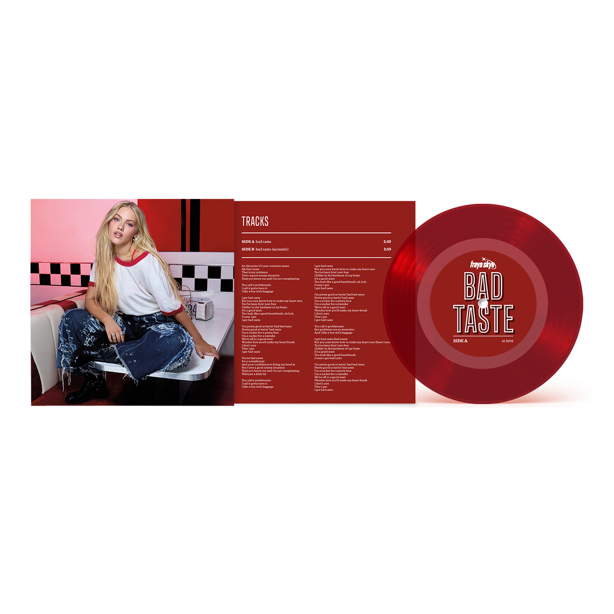 bad taste 7" Vinyl