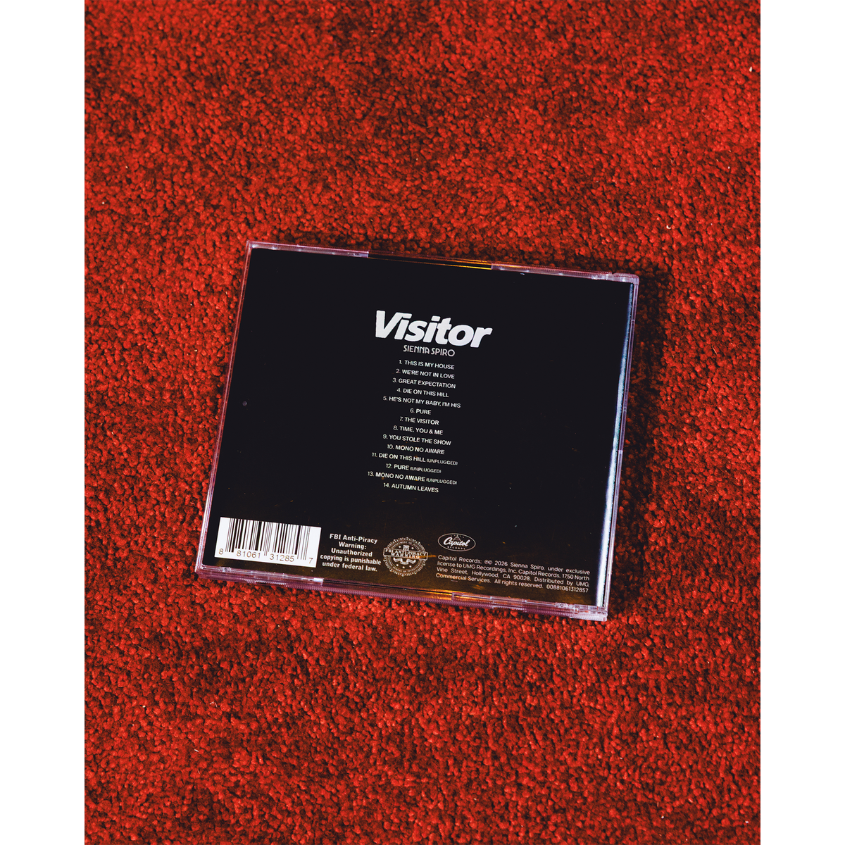 Visitor (Deluxe Unplugged) Store Exclusive Alt Cover CD