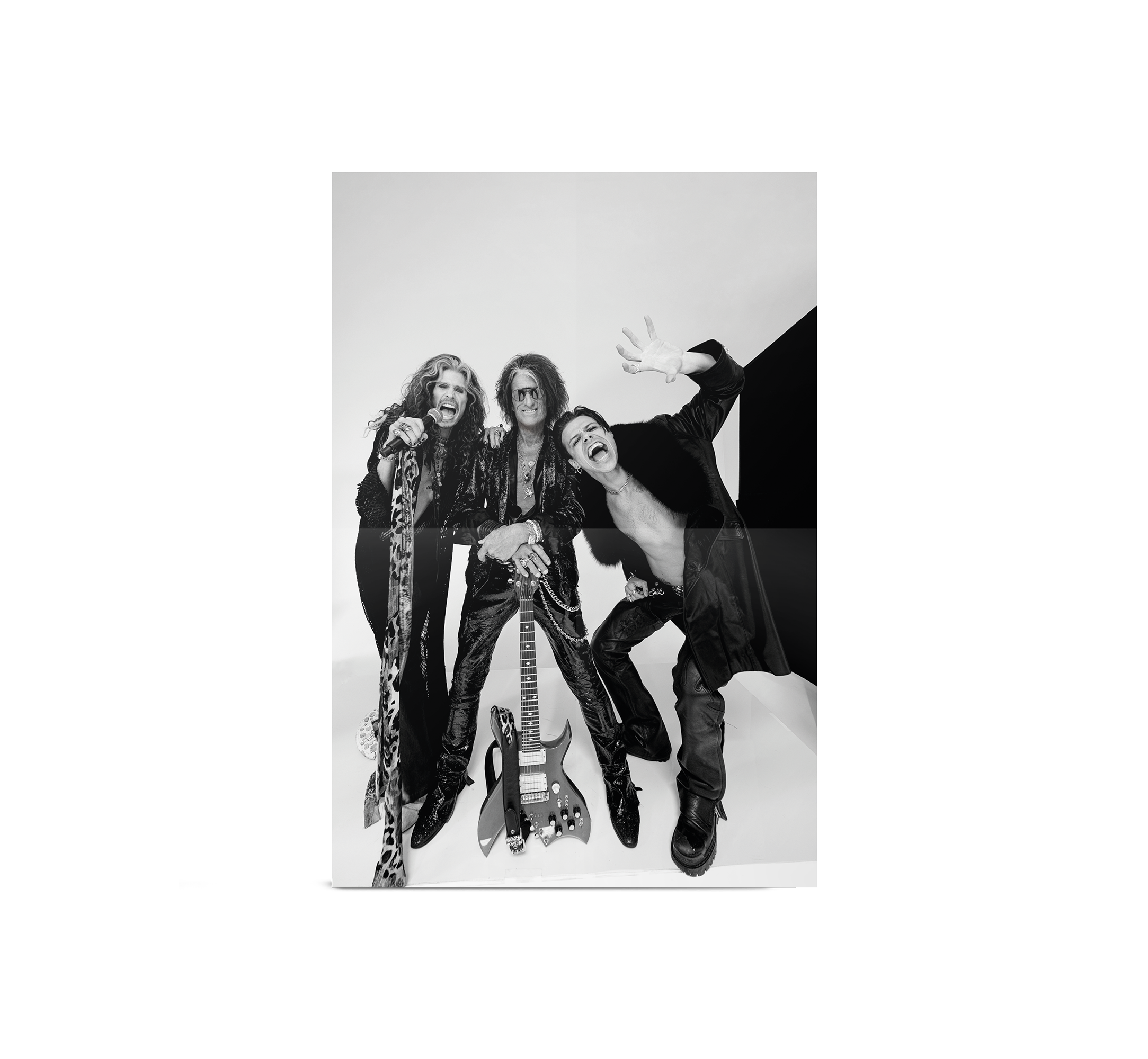Aerosmith & YUNGBLUD - One More Time - Silver Vinyl (YUNGBLUD Store Exclusive) + Signed Art Card