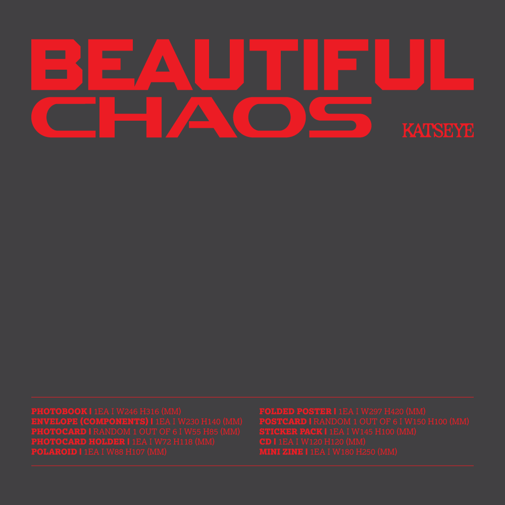 BEAUTIFUL CHAOS  (Beautiful Ver.)