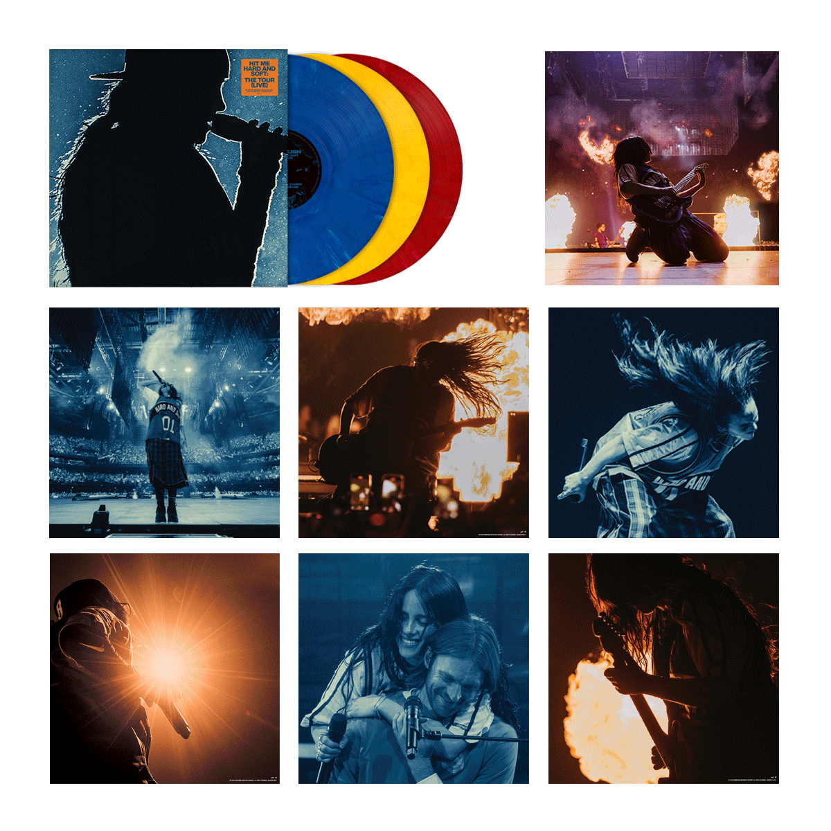 HIT ME HARD AND SOFT: THE TOUR (LIVE) VINYL