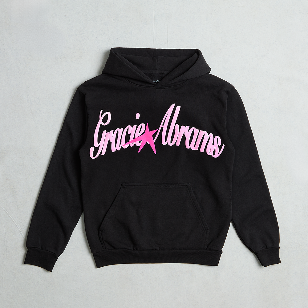 Gracie Abrams Black Star Hoodie