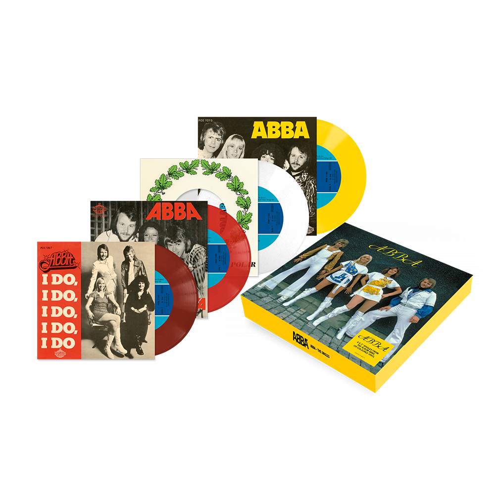 ABBA (50th Anniversary) (4 x 7" Singles Boxed Set) - D2C EX