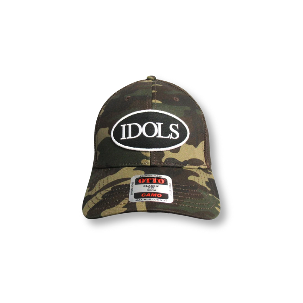 CAMO TRUCKER WITH IDOLS PATCH