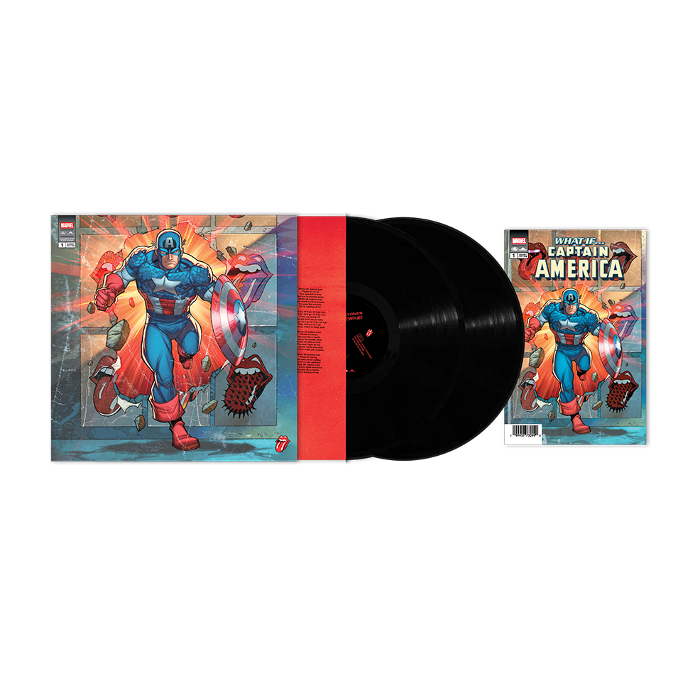 Foreign Tongues Limited Edition Marvel Vinyl + Comic Book / CAPTAIN AMERICA