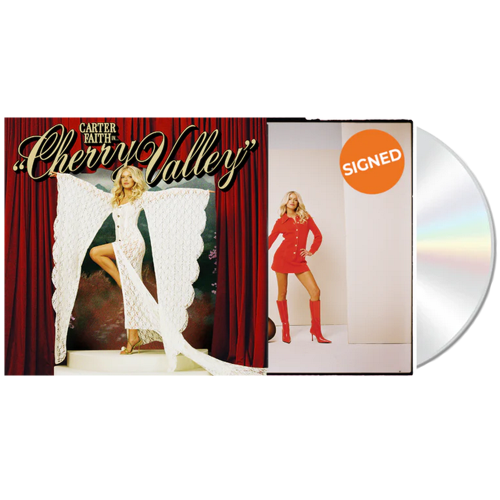 Carter Faith - Cherry Valley CD (Signed)