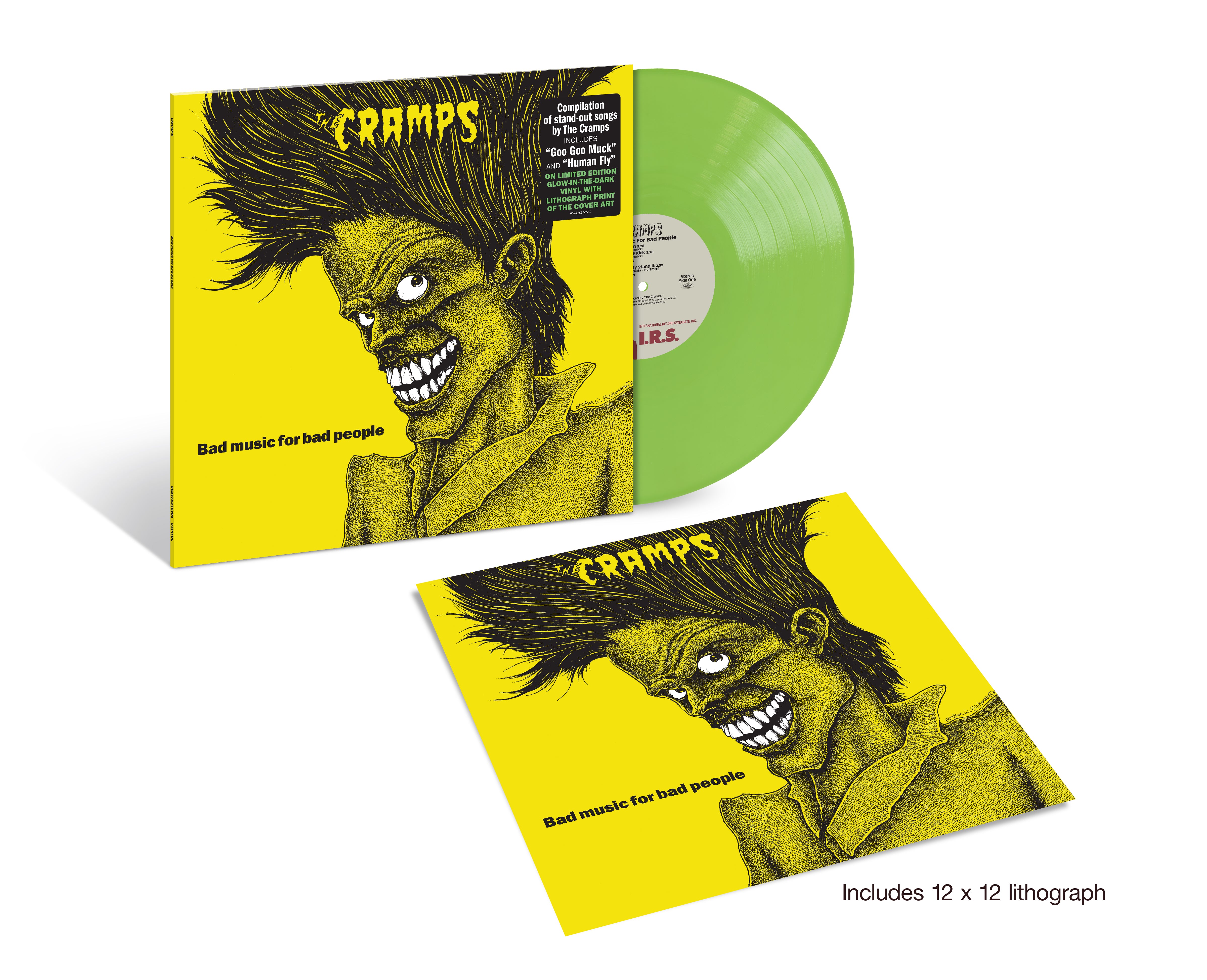 Bad Music For Bad People 1LP  - Glow in the Dark LP
