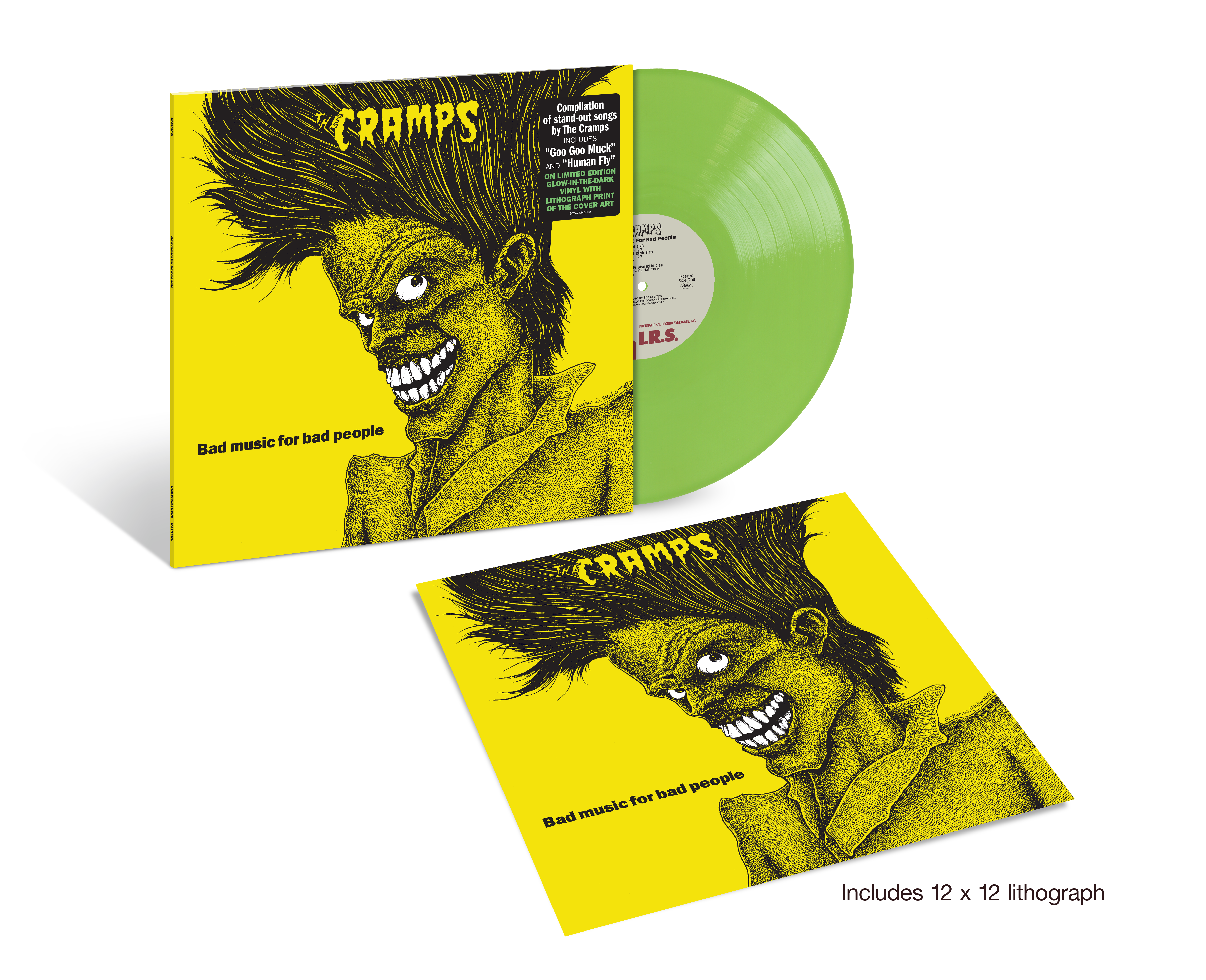 Bad Music For Bad People Glow In The Dark Vinyl