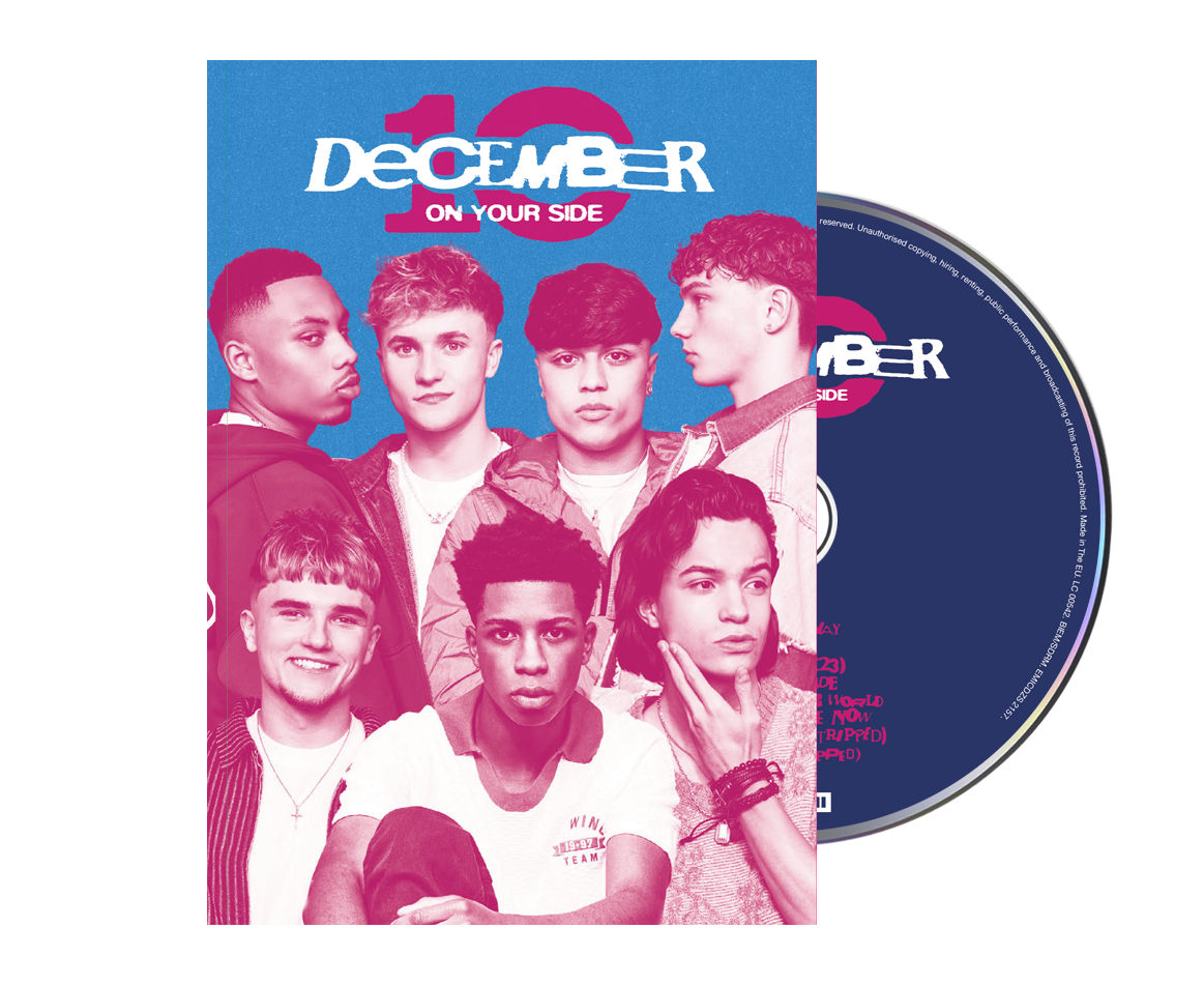 On Your Side Tenners Mini Magazine CD With Signed Poster