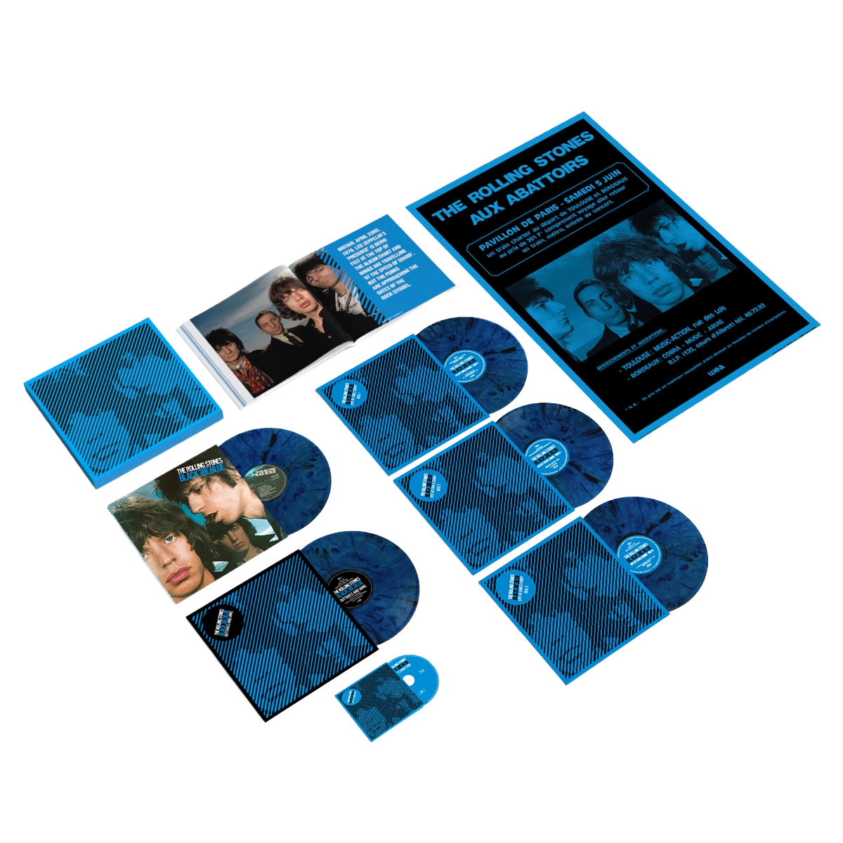 Black and Blue (Super Deluxe 180g 5 LP Colour Vinyl + Blu-ray)
