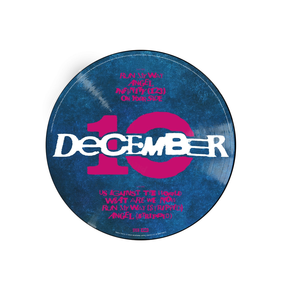 On Your Side Tenners Numbered Picture Disc