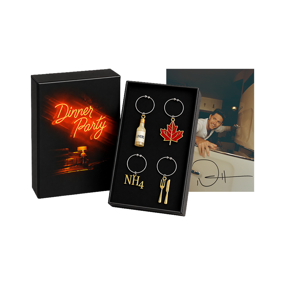 Dinner Party Wine Charms Set