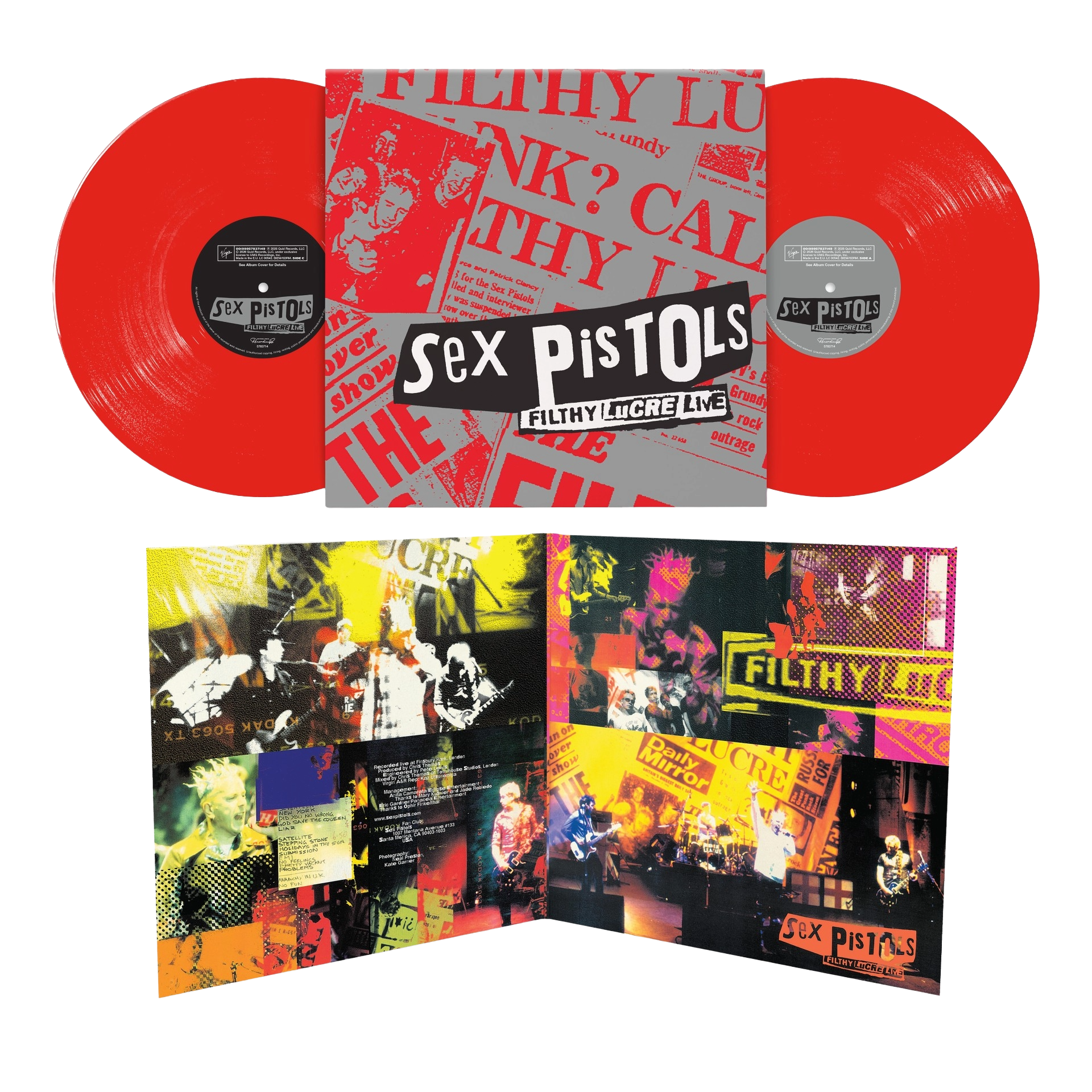 Filthy Lucre Live (2LP Red Vinyl)