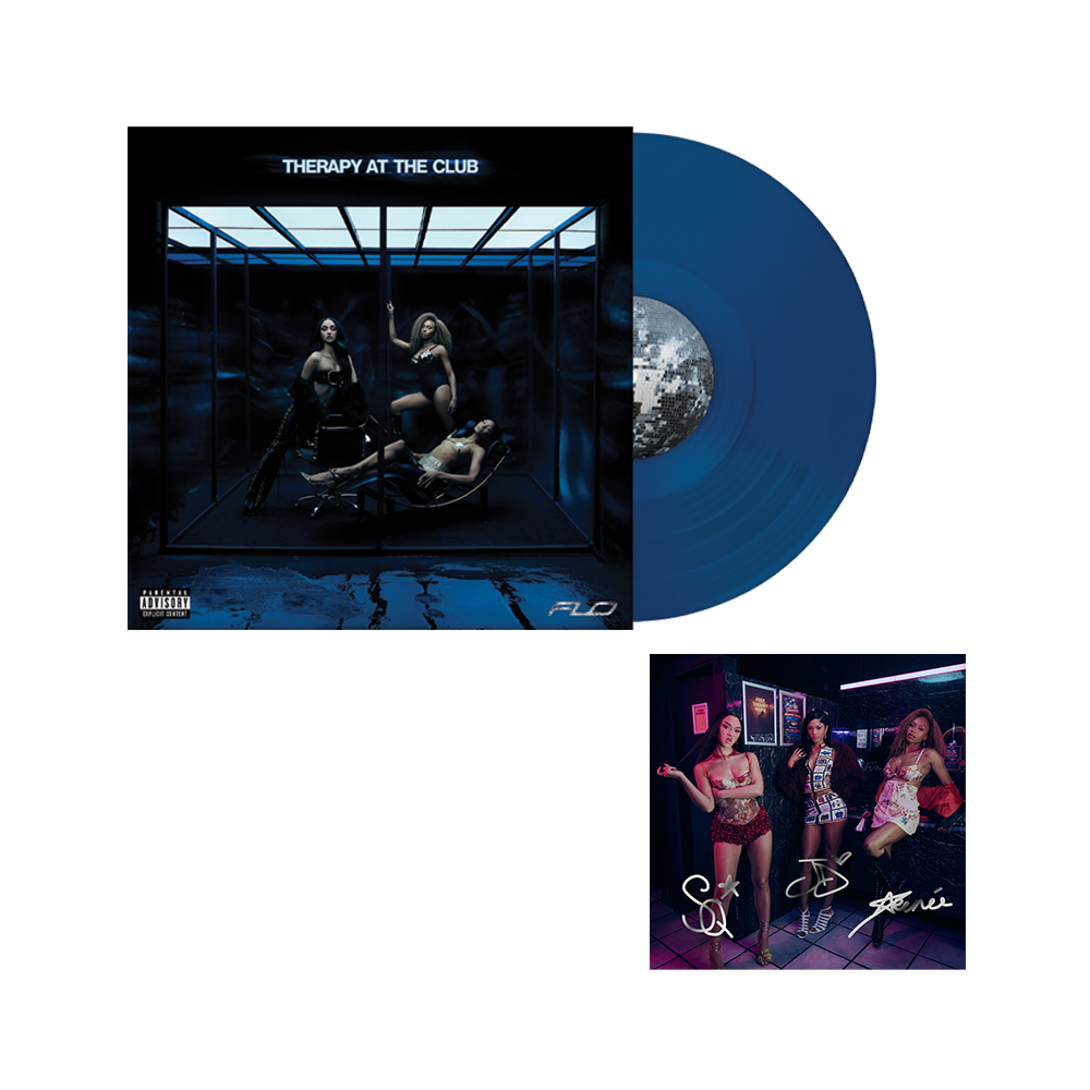 THERAPY AT THE CLUB: Midnight Blue Edition LP + Signed Art Card