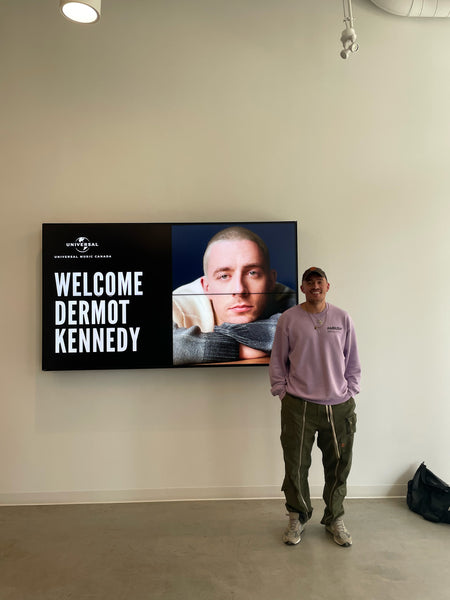 Dermot Kennedy at Universal Music Canada