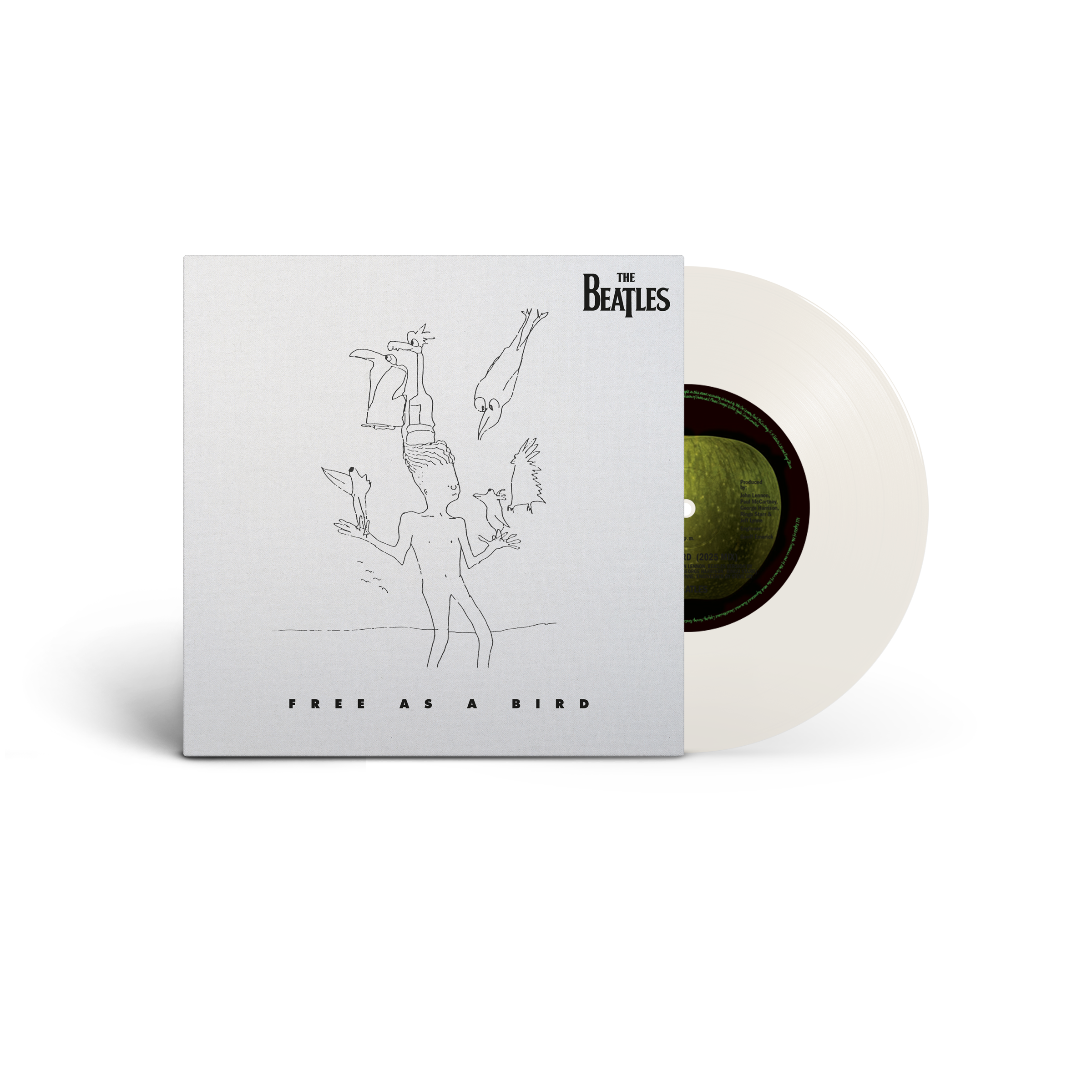 Free As A Bird / Real Love [2025 Mixes]: 7" Vinyl