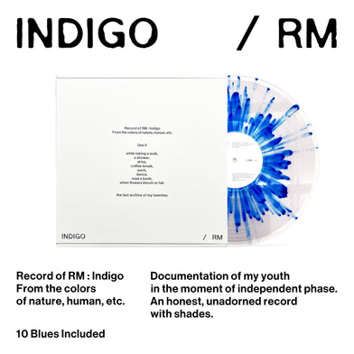 INDIGO by RM of BTS Vinyl