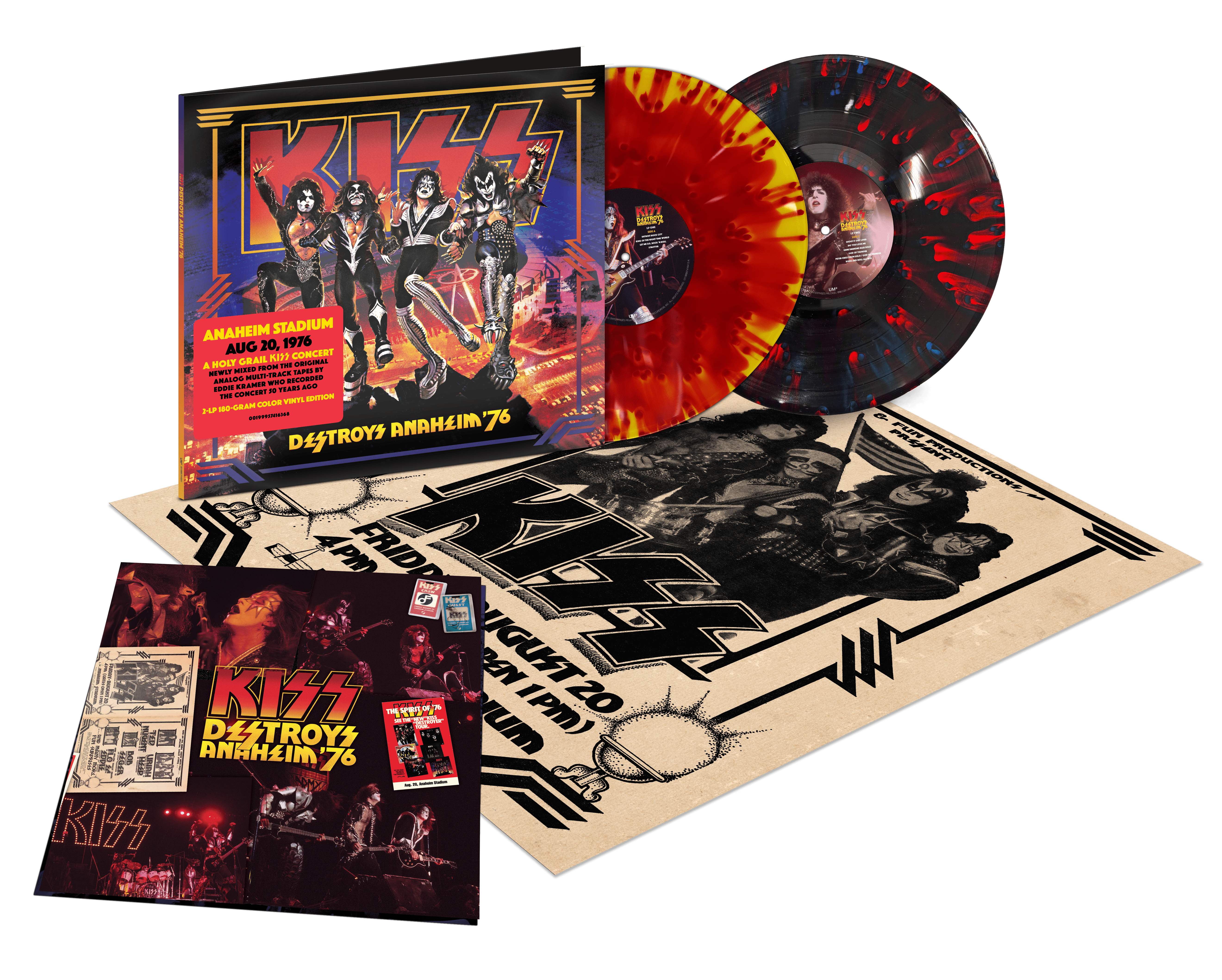 Destroys Anaheim '76 (2LP Color Vinyl & Single-sided Poster)