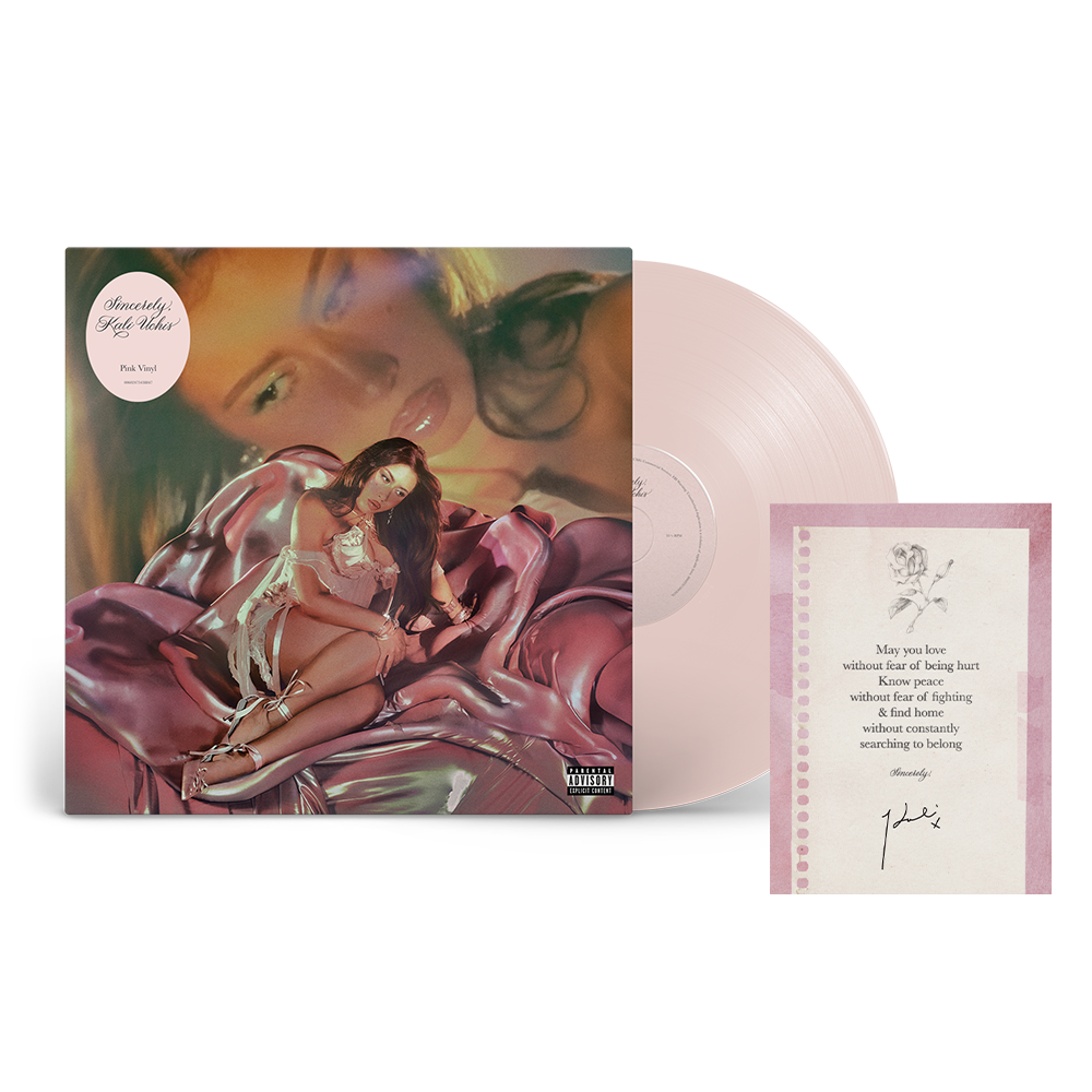 Sincerely, Standard Pink Vinyl + Signed Art Card