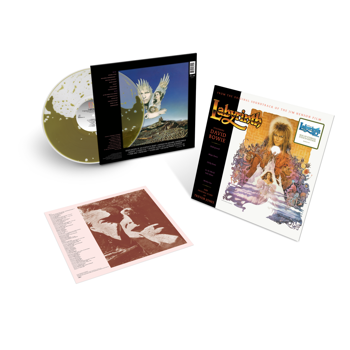 David Bowie & Trevor Jones - Labyrinth Original Soundtrack (The Bog of Eternal Stench Liquid-Filled) 1LP