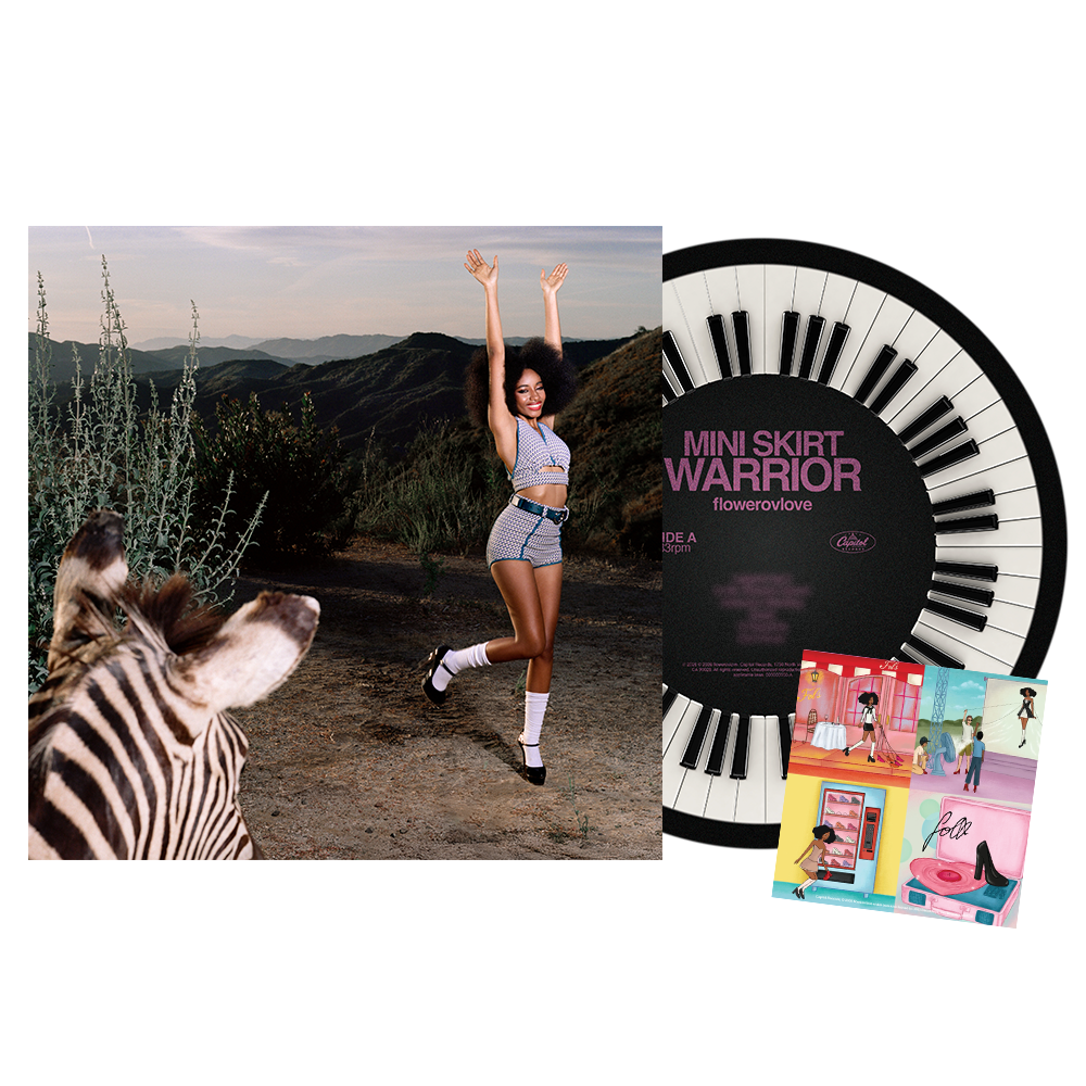 MINI SKIRT WARRIOR Vinyl + Signed Art Card