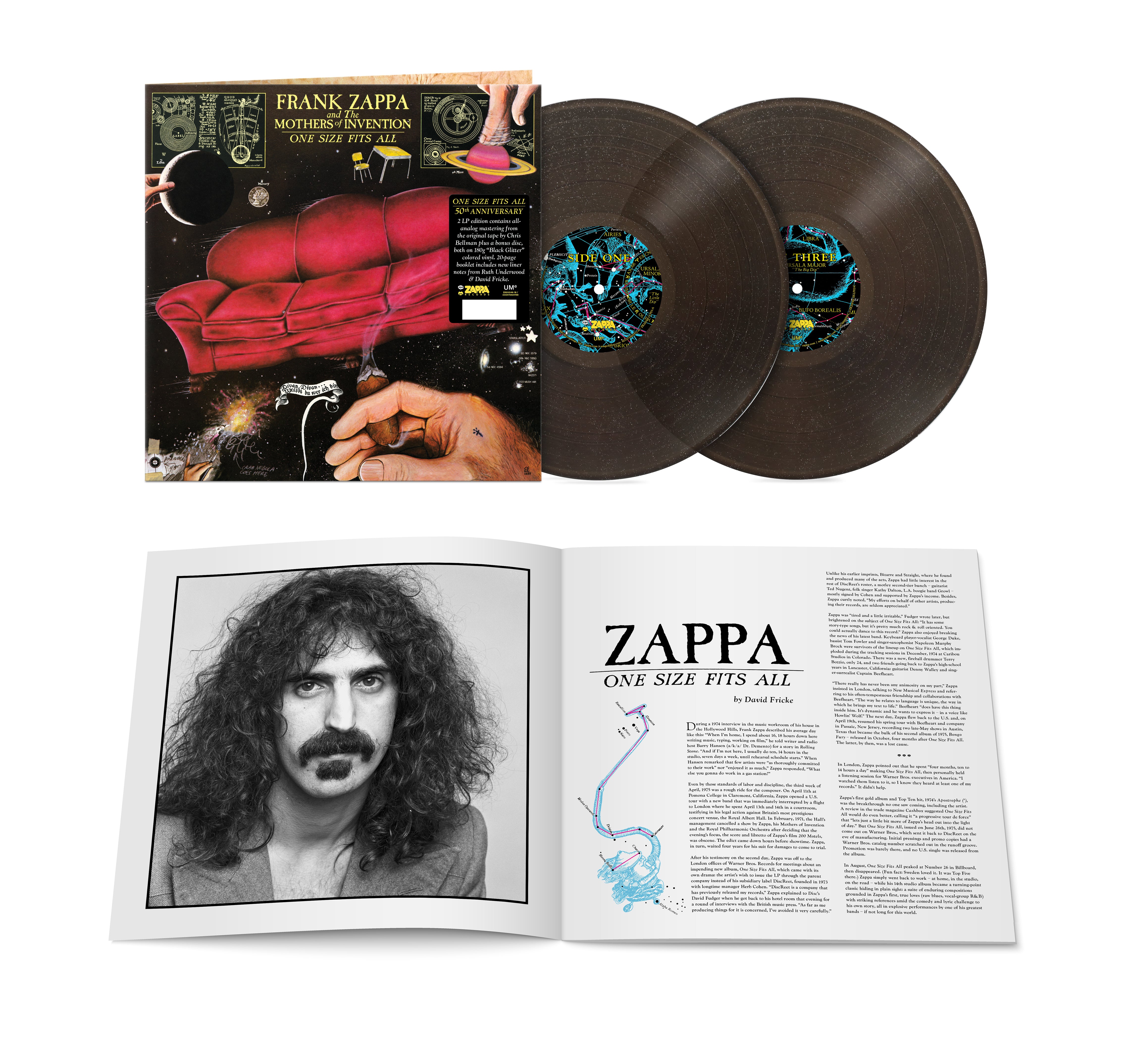 One Size Fits All (2LP “Black Glitter” Anniversary Edition)