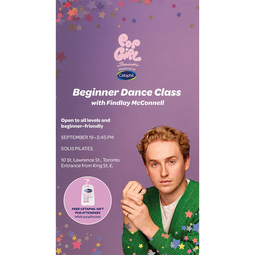 Pop Girl Summer x Cetaphil Canada Presents Beginner Dance Class