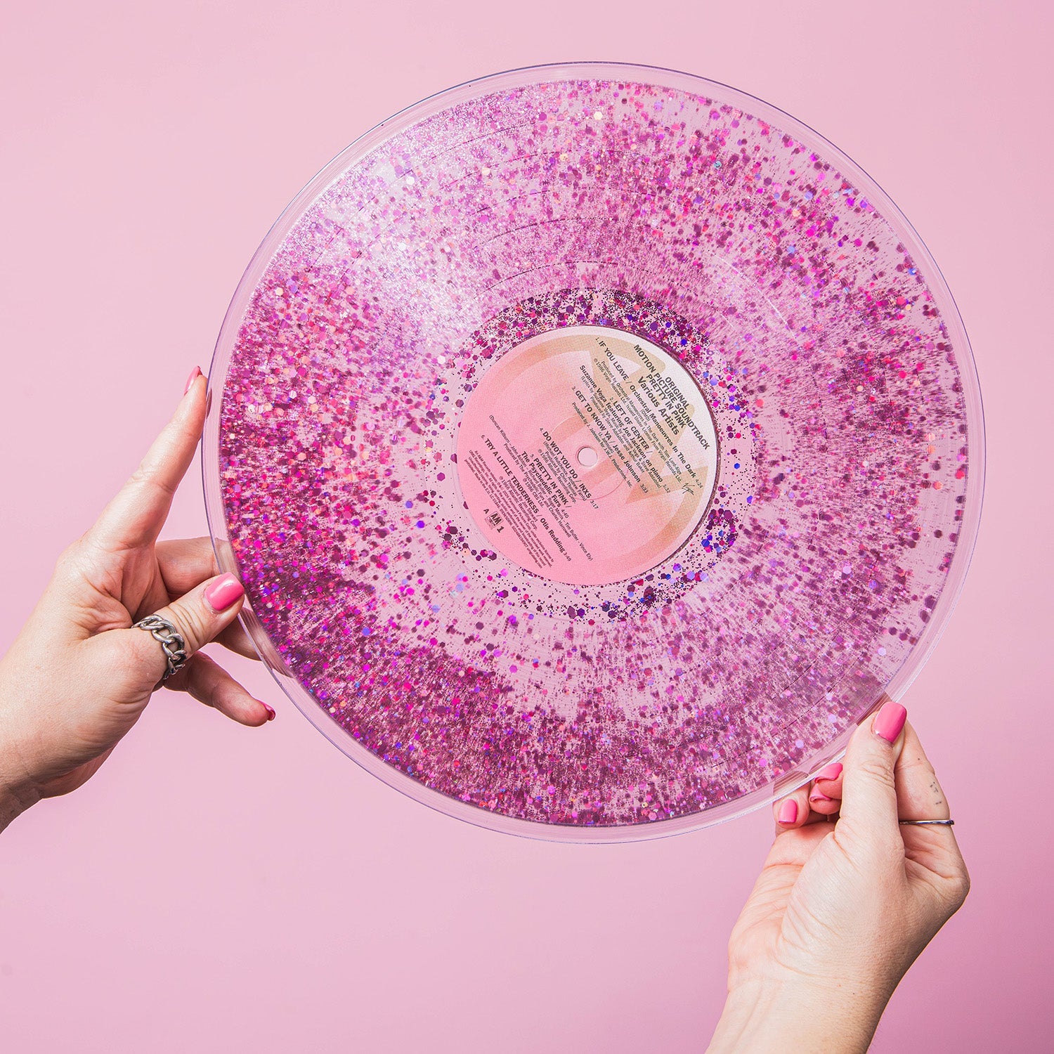 Pretty In Pink (Original Motion Picture Soundtrack) Pink Glitter-Filled Vinyl