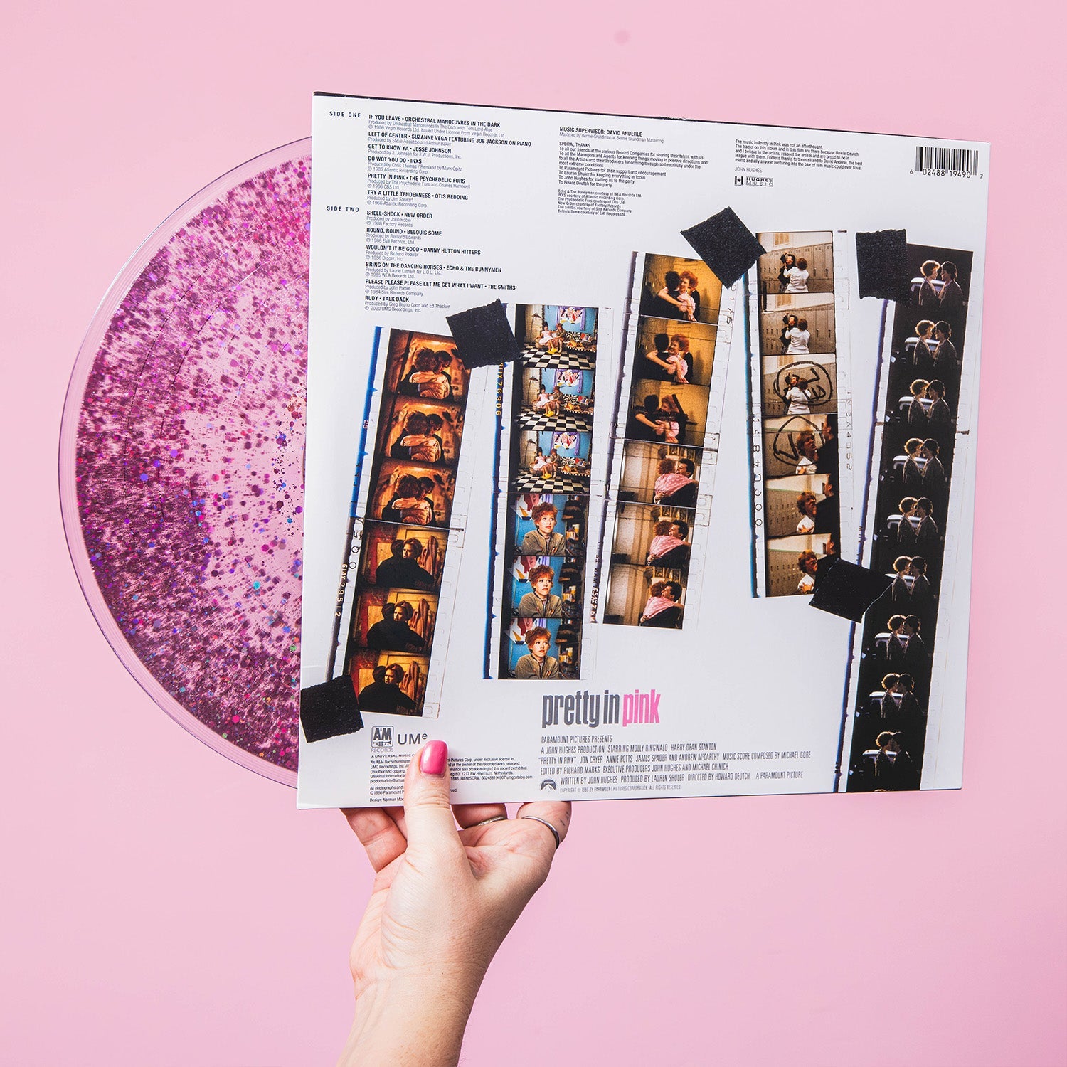 Pretty In Pink (Original Motion Picture Soundtrack) Pink Glitter-Filled Vinyl