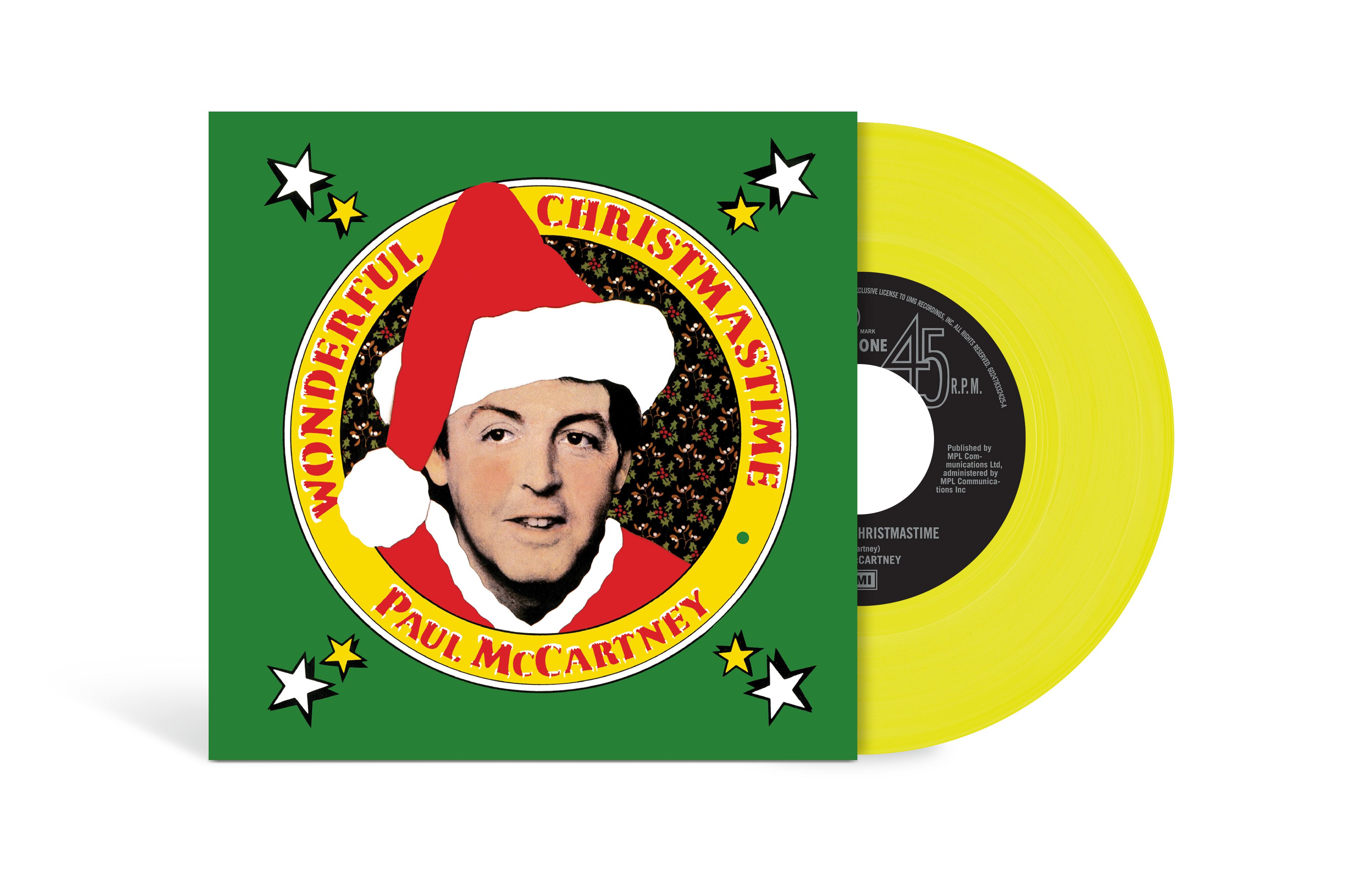 Wonderful Christmastime [Canary Yellow 7" Single]