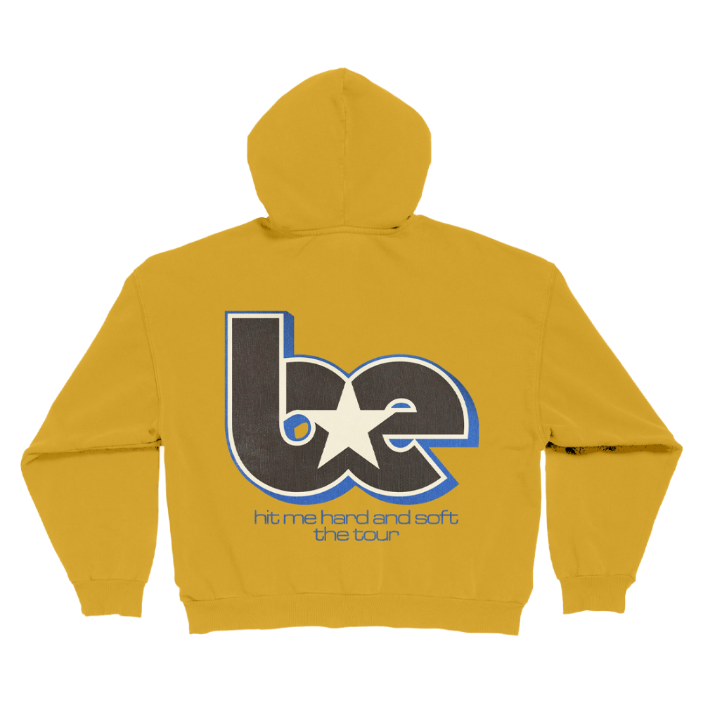 Billie Yellow Tour Zip Hoodie UMUSIC Shop Canada