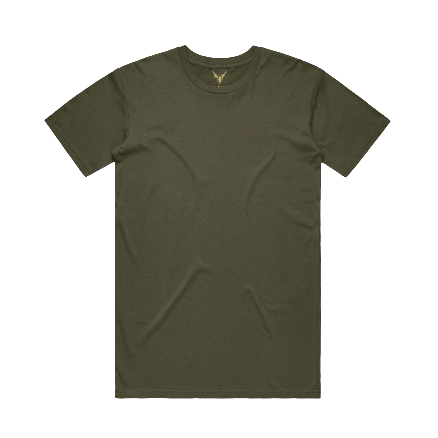 Psycho In The Fire Khaki Tee