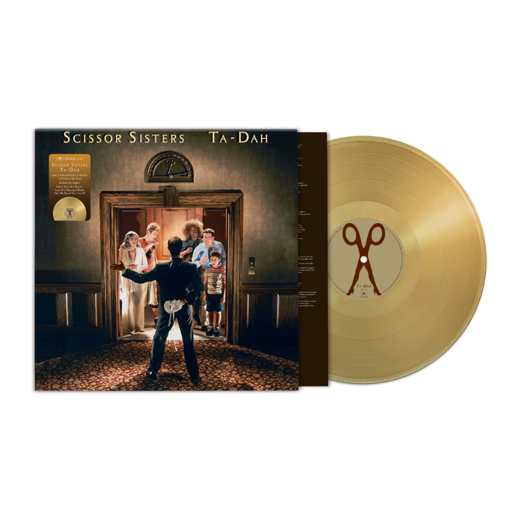 Ta-Dah 20th Anniversary Glitzy Gold Vinyl LP