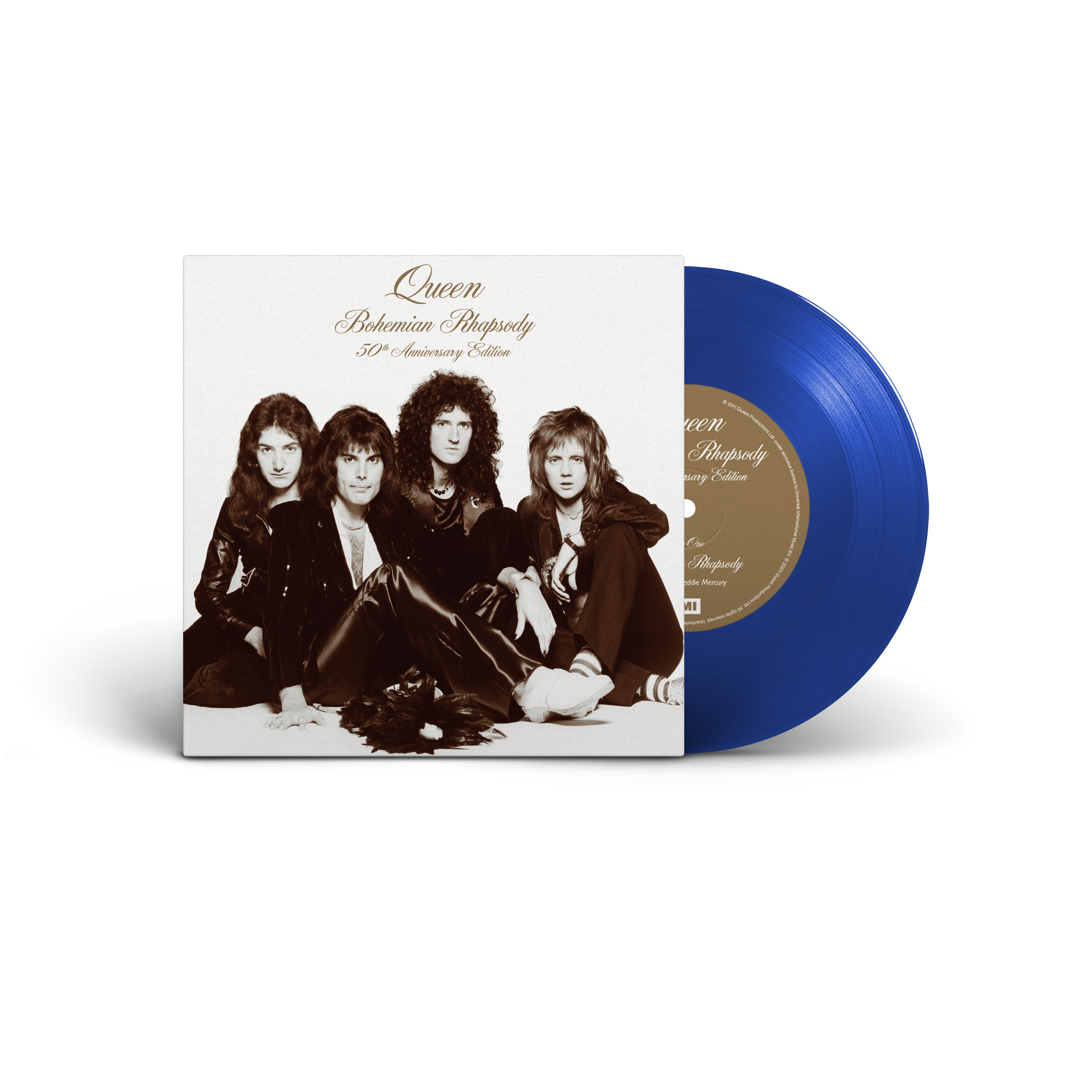 Bohemian Rhapsody / I’m In Love With My Car - 7" Blue Vinyl