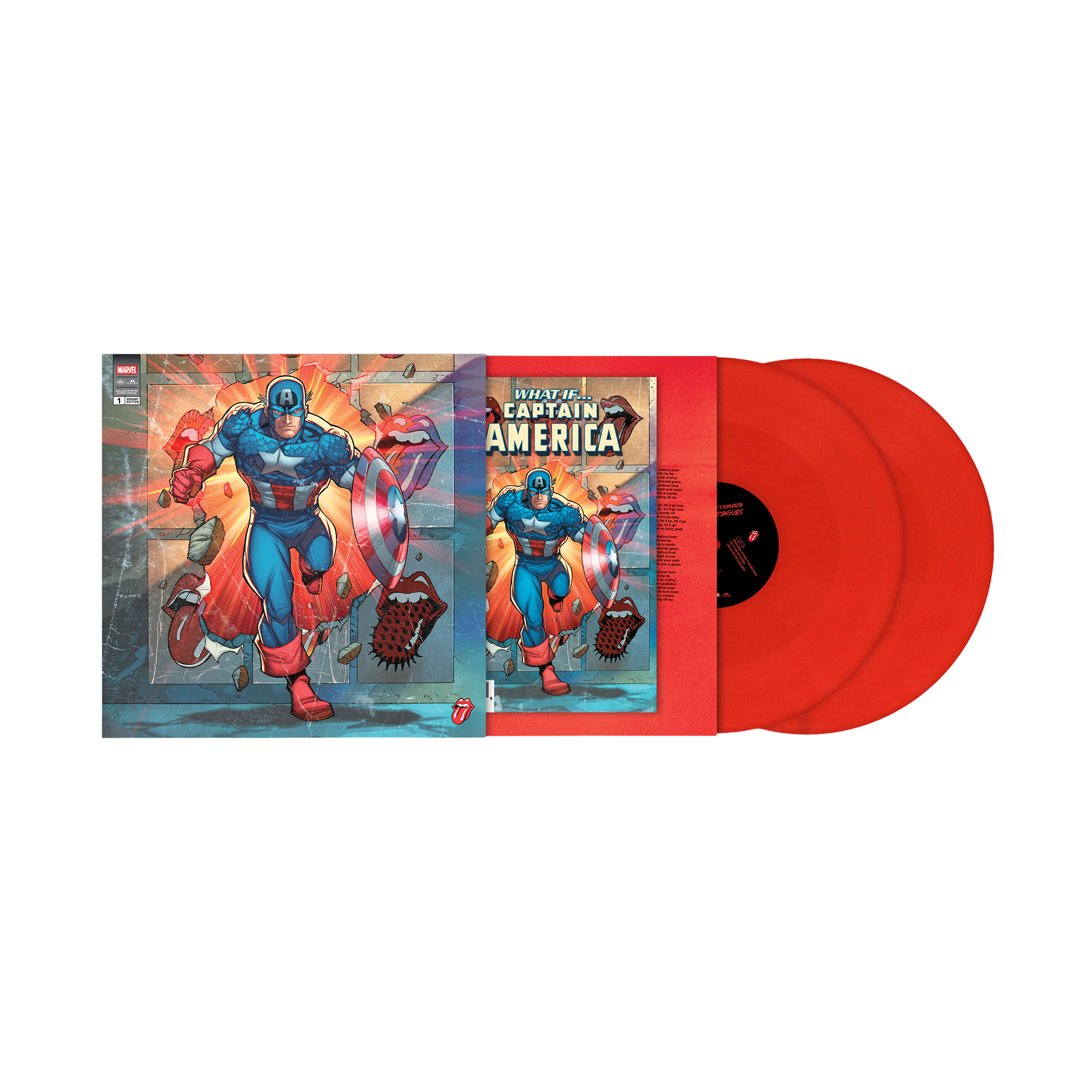 Foreign Tongues Limited Edition Marvel Vinyl + Comic Book / CAPTAIN AMERICA