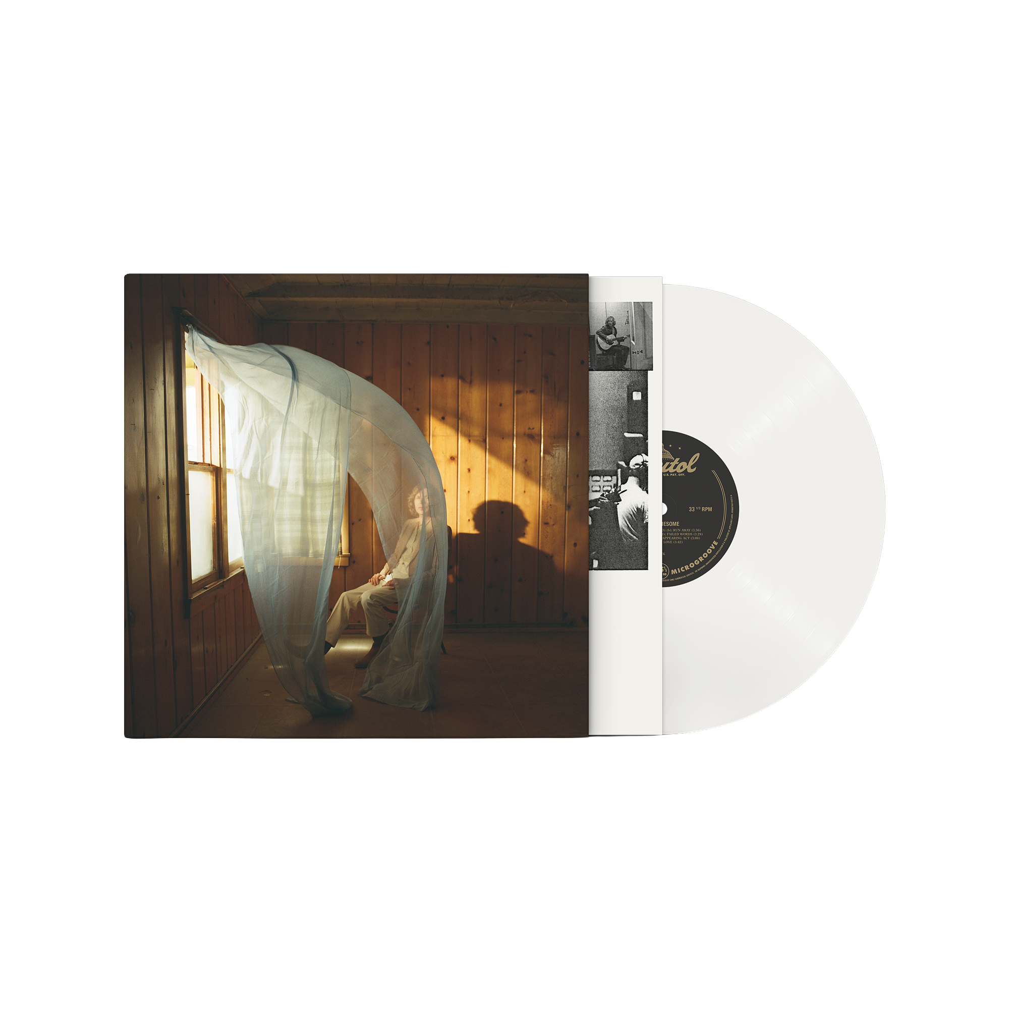 Ride Lonesome - Rain Cloud White LP