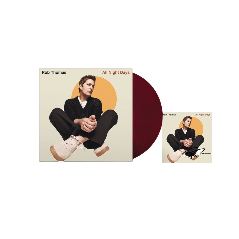 All Night Days (Late Night Red Wine Vinyl (translucent grape) + signed art card