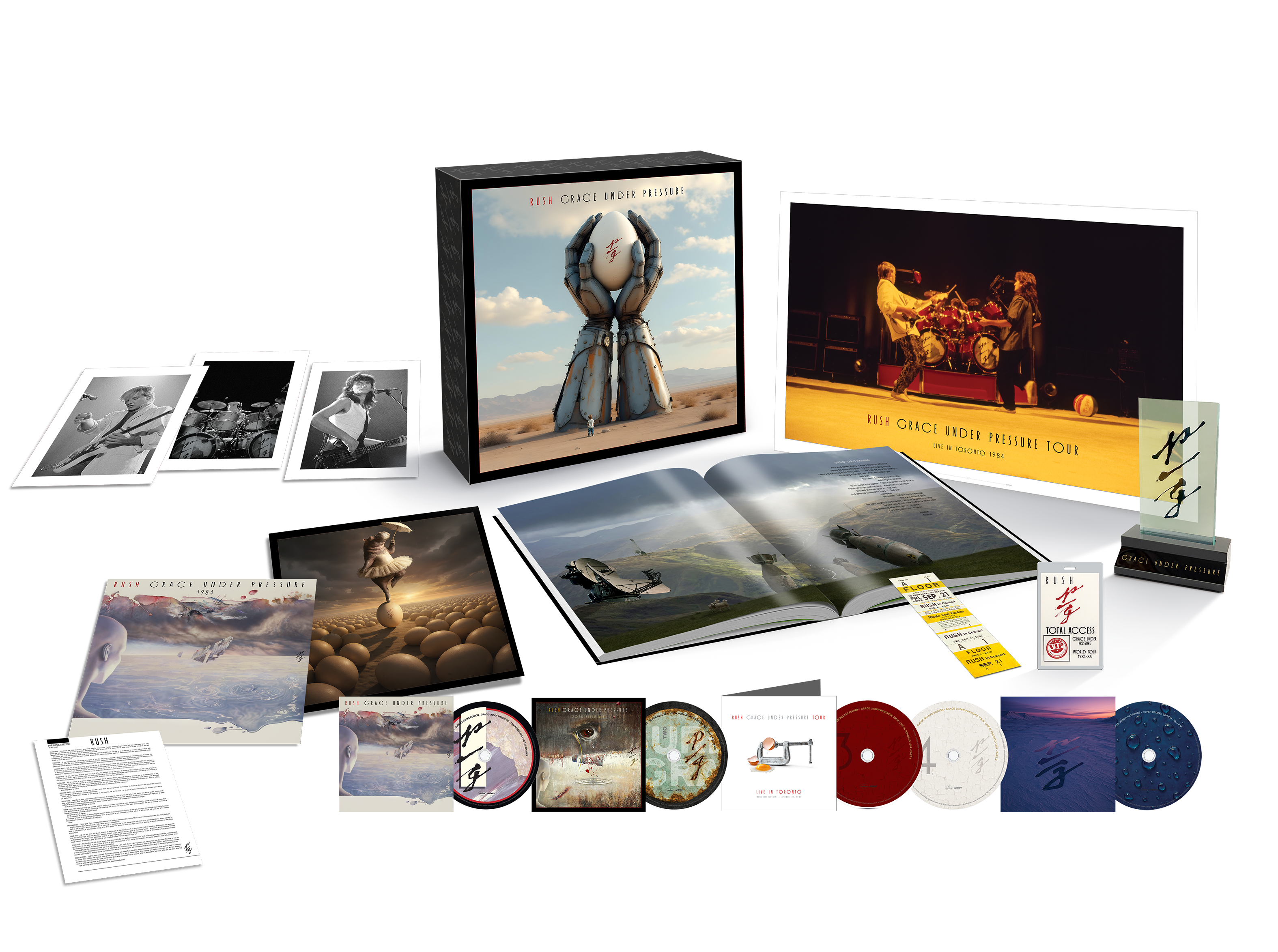 Grace Under Pressure (Super Deluxe 4CD + Blu-Ray)