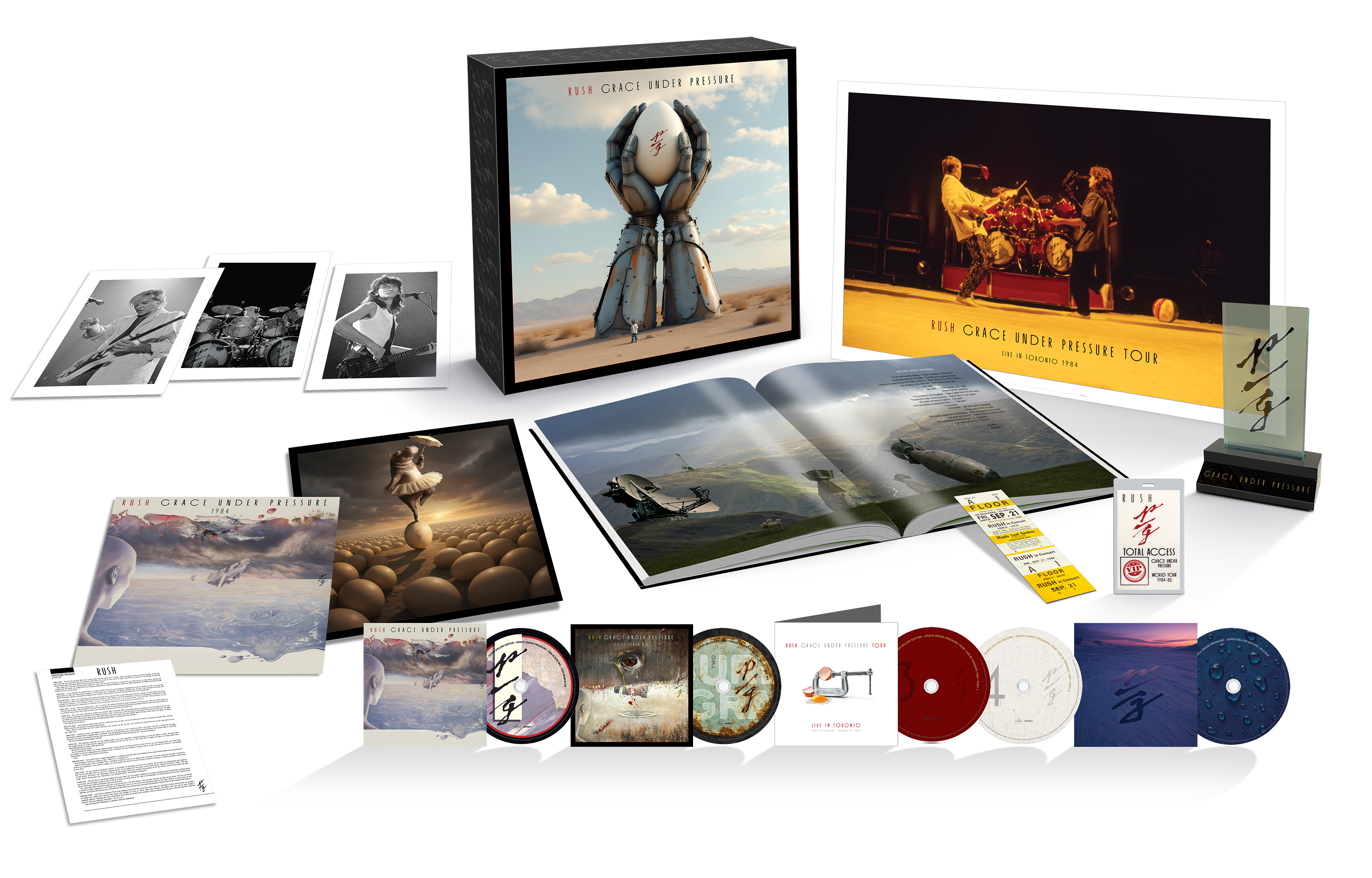 Grace Under Pressure (Super Deluxe 4CD + Blu-Ray)