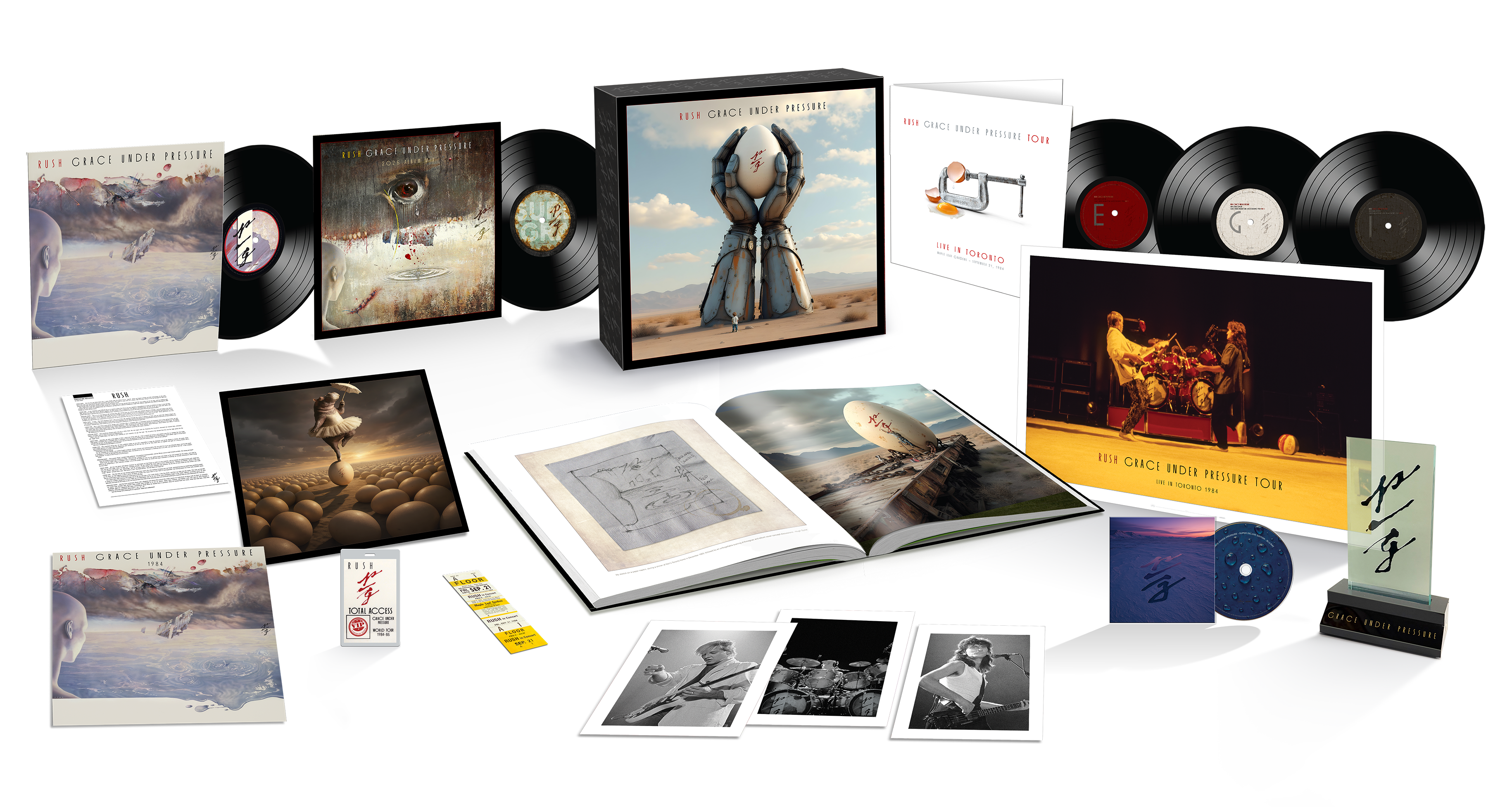 Grace Under Pressure (Super Deluxe 5LP + Blu-Ray)