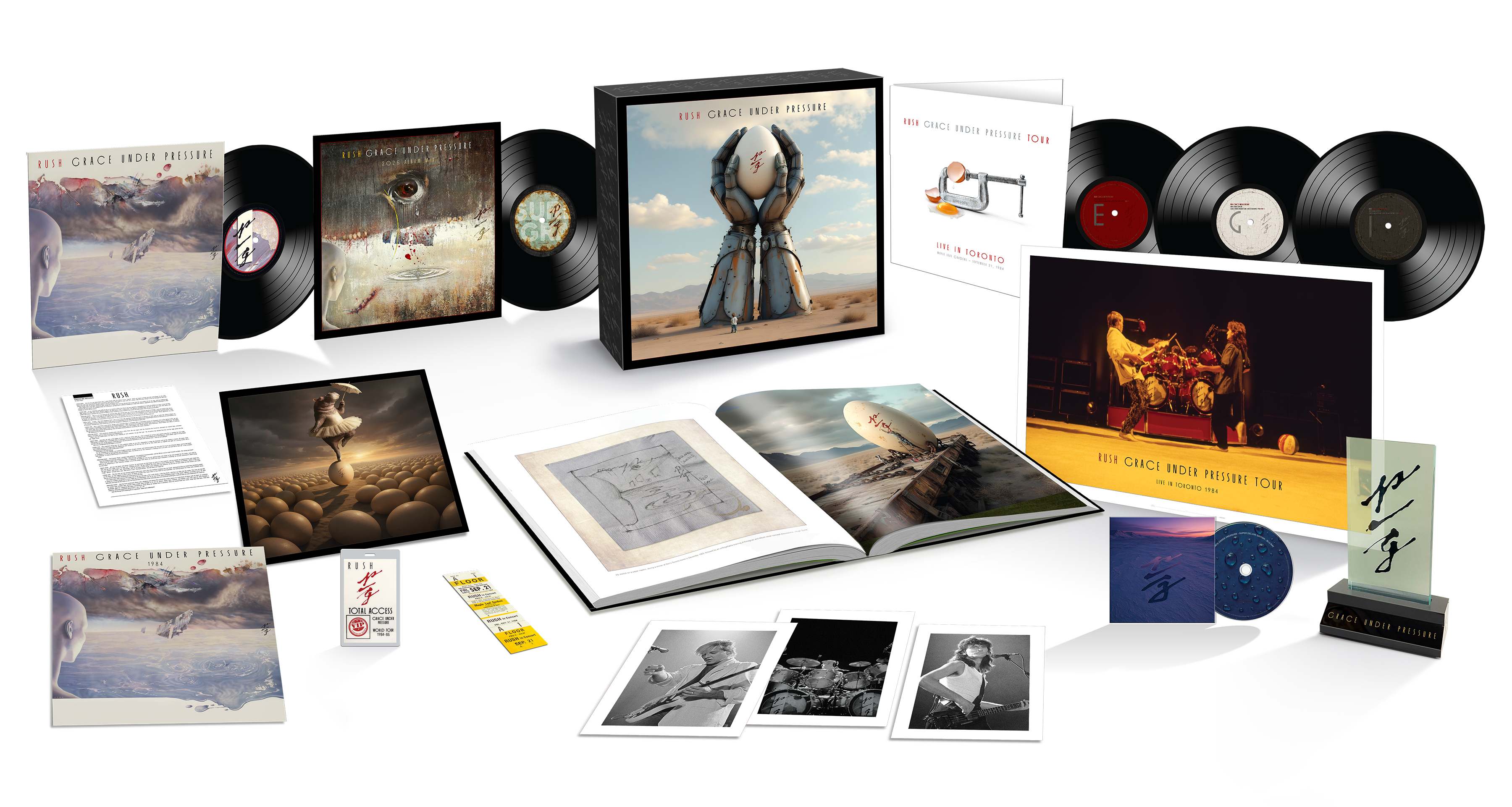 Grace Under Pressure (Super Deluxe 5LP + Blu-Ray)