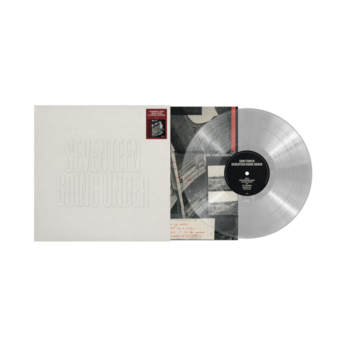 Seventeen Going Under - 5th Anniversary Edition 2LP Crystal Clear Vinyl