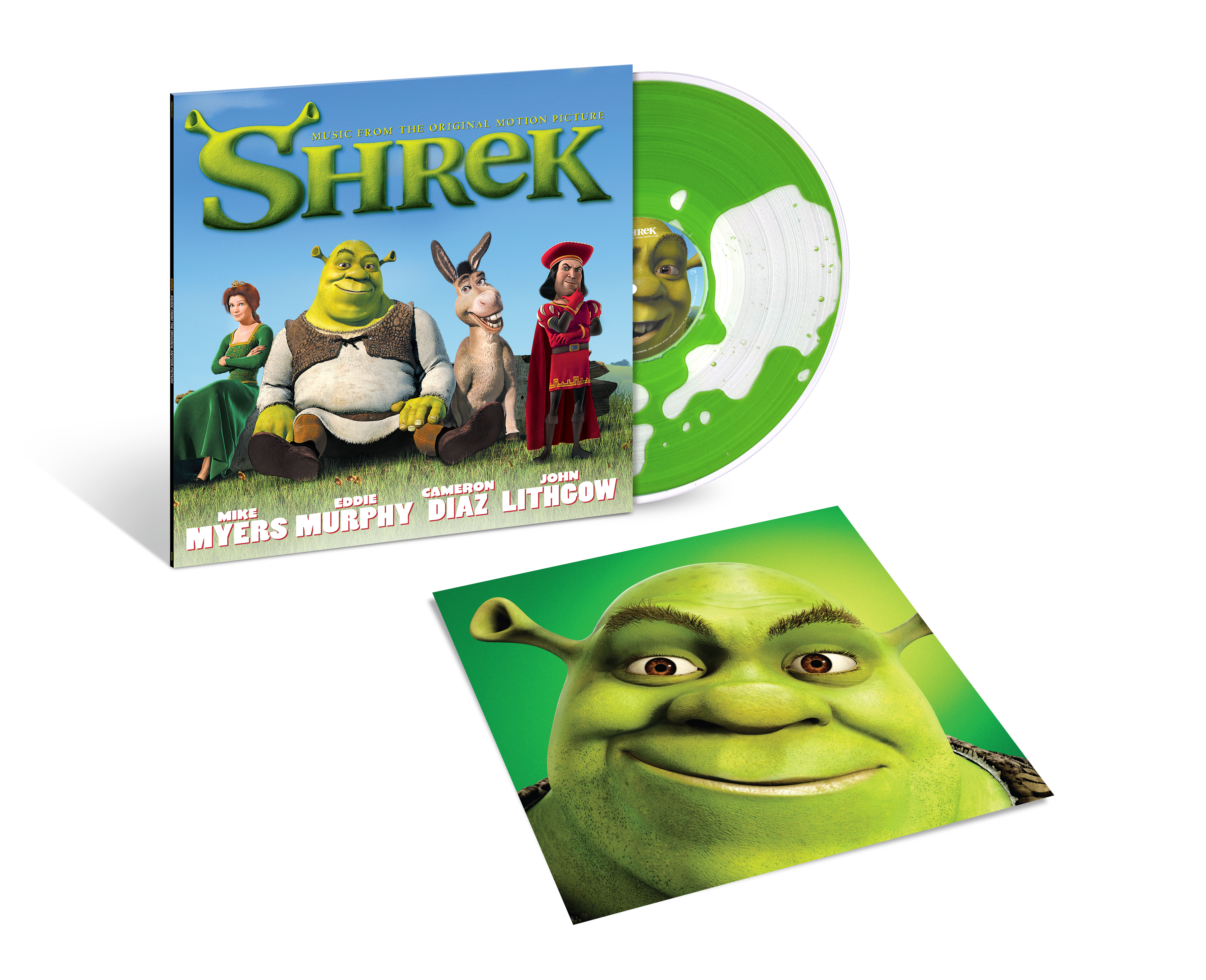 Shrek Soundtrack (25th Anniversary) - Green Liquid-Filled LP