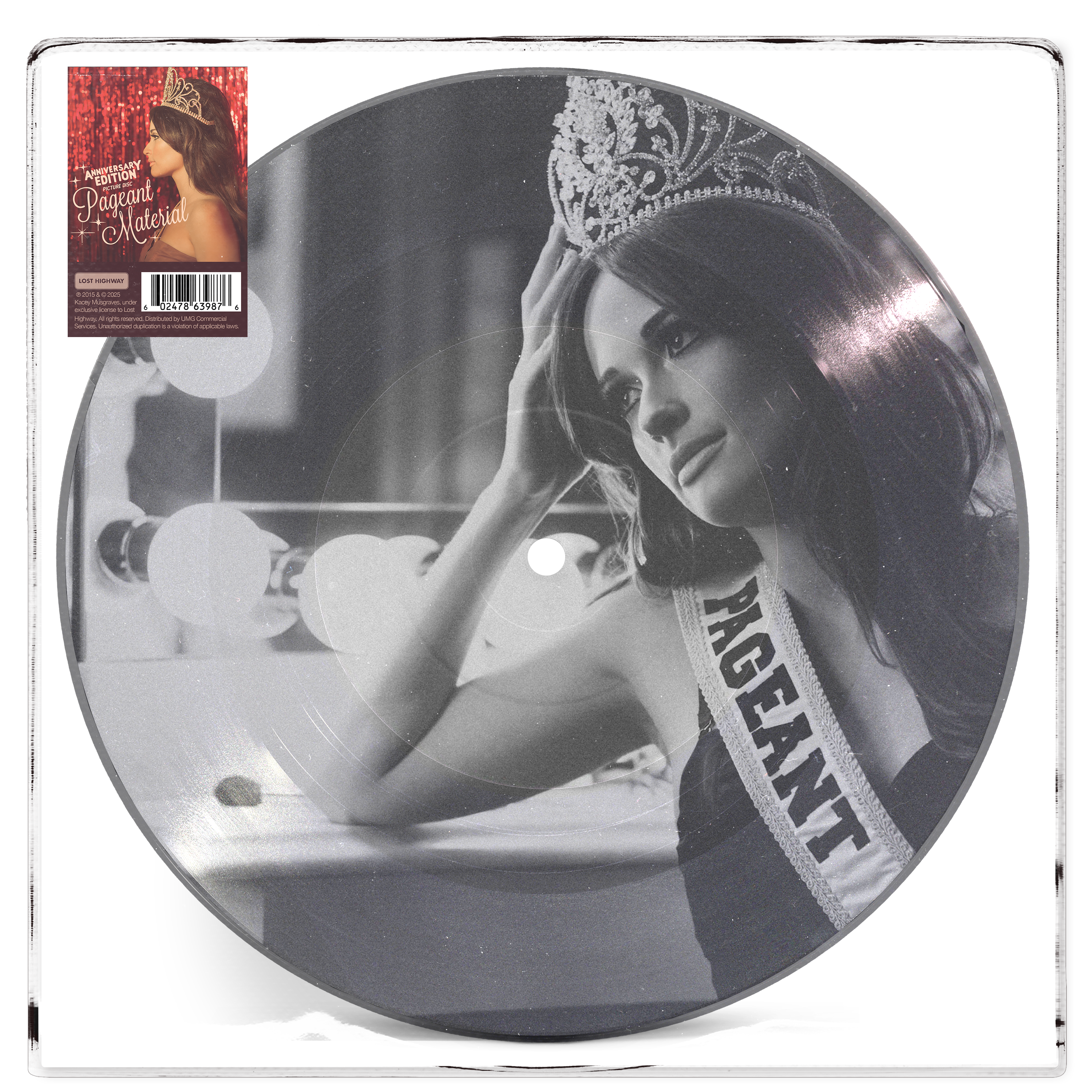 Pageant Material 10th Anniversary Beauty Queen Picture Disc Vinyl