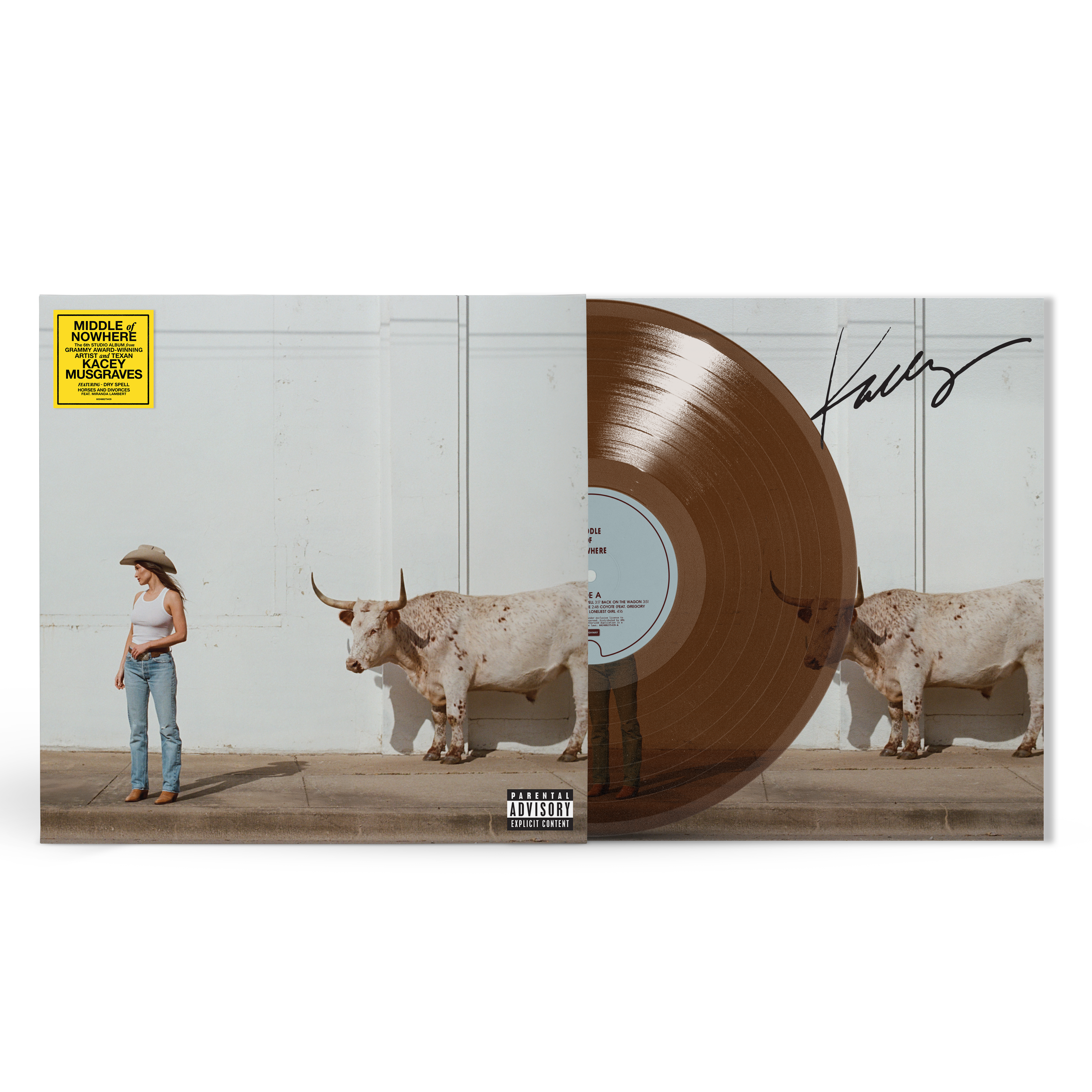 Middle of Nowhere - Exclusive Whiskey-Coloured Vinyl (Signed)