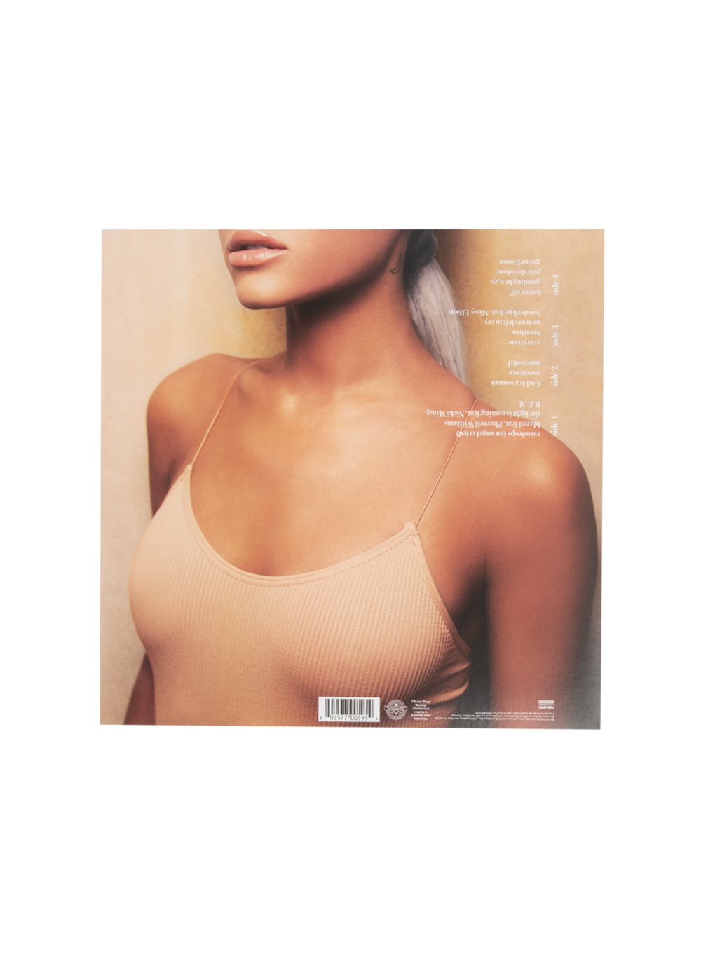 sweetener 2lp (peach colored opaque)