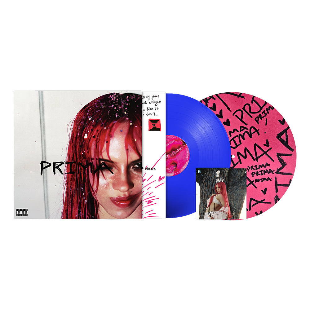 PRIMA - Electric Blue Vinyl + Signed Art Card + Canadian Exclusive Slipmat