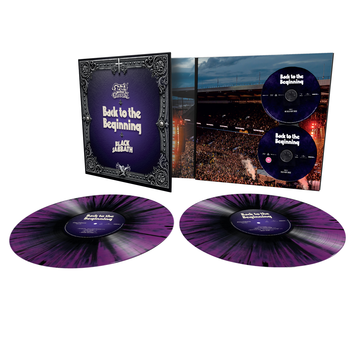 Back To The Beginning 2LP/2BR ALT-COLOUR purple/black