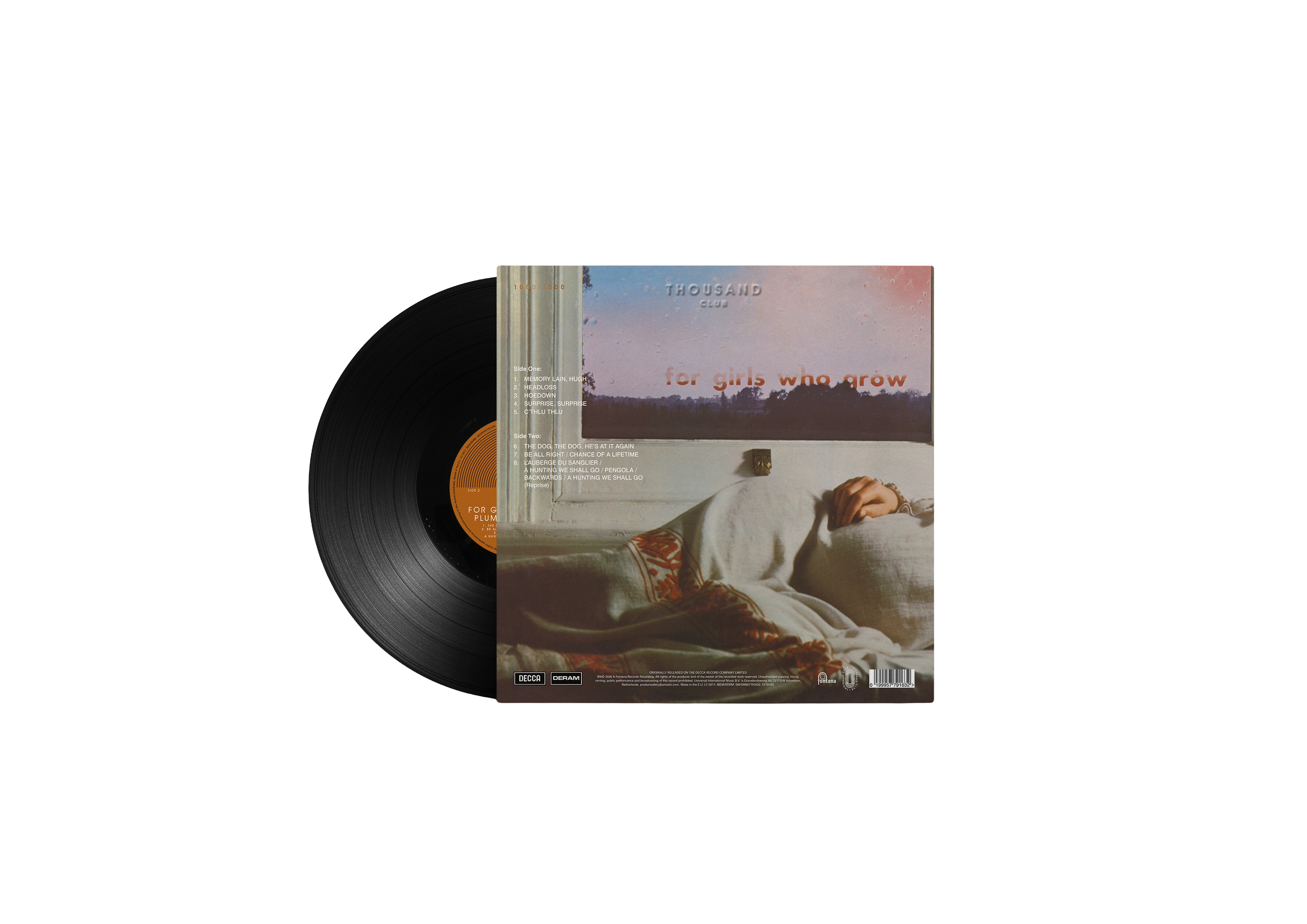 For Girls Who Grow Plump In the Night (LP Analogue)