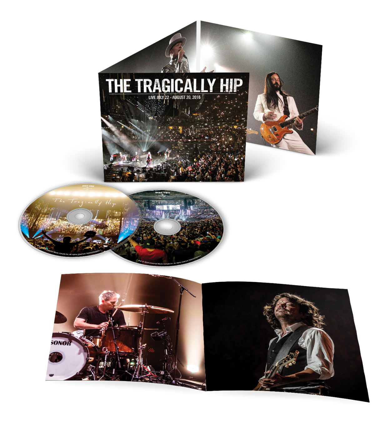 Live July 22 - August 20, 2016 (2CD) - uMusic Shop Canada